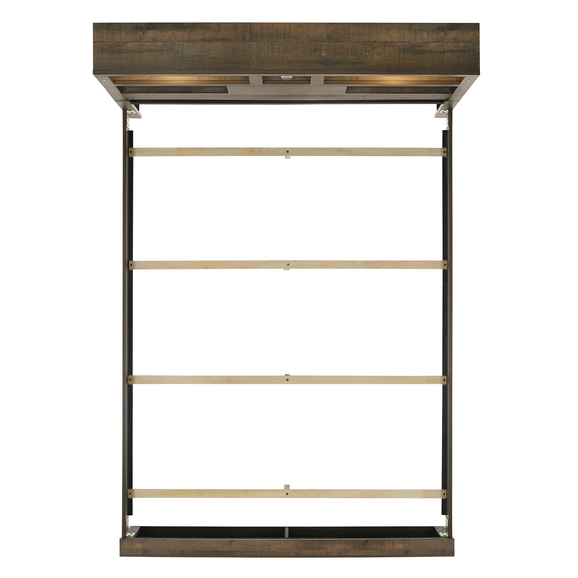 Model: BY520QB6PC | Elements Bailey Queen Bookcase Panel 6PC Bedroom Set with Bluetooth