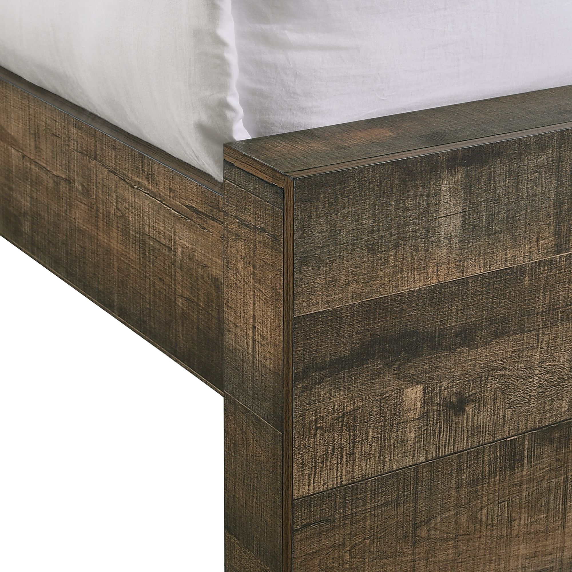 Model: BY520TB3PC | Elements Bailey Twin Bookcase Panel 3PC Bedroom Set with Bluetooth