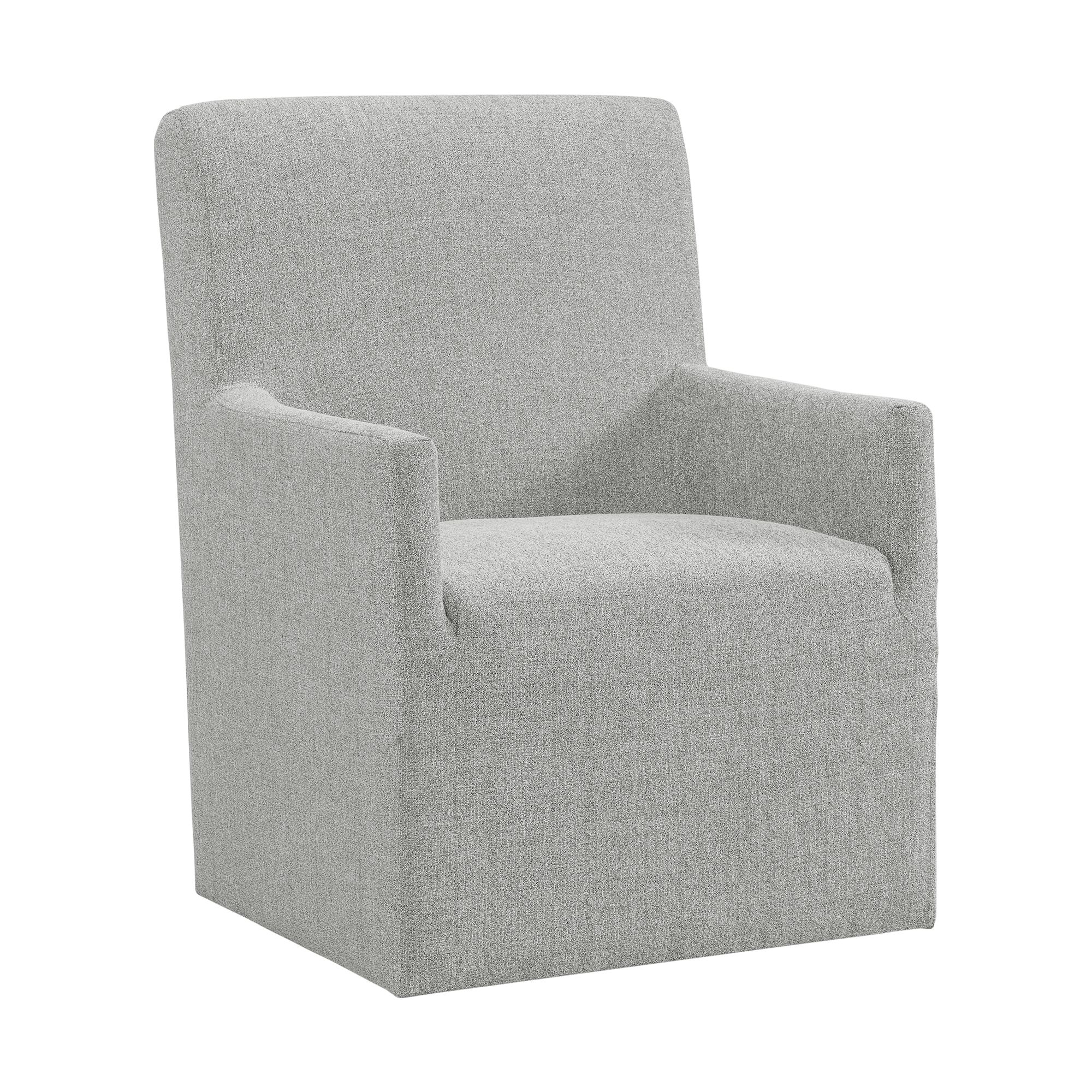 Model: CDML100A5PC | Elements Merlin Standard Height 5PC Dining Set-Table and Four Arm Chairs