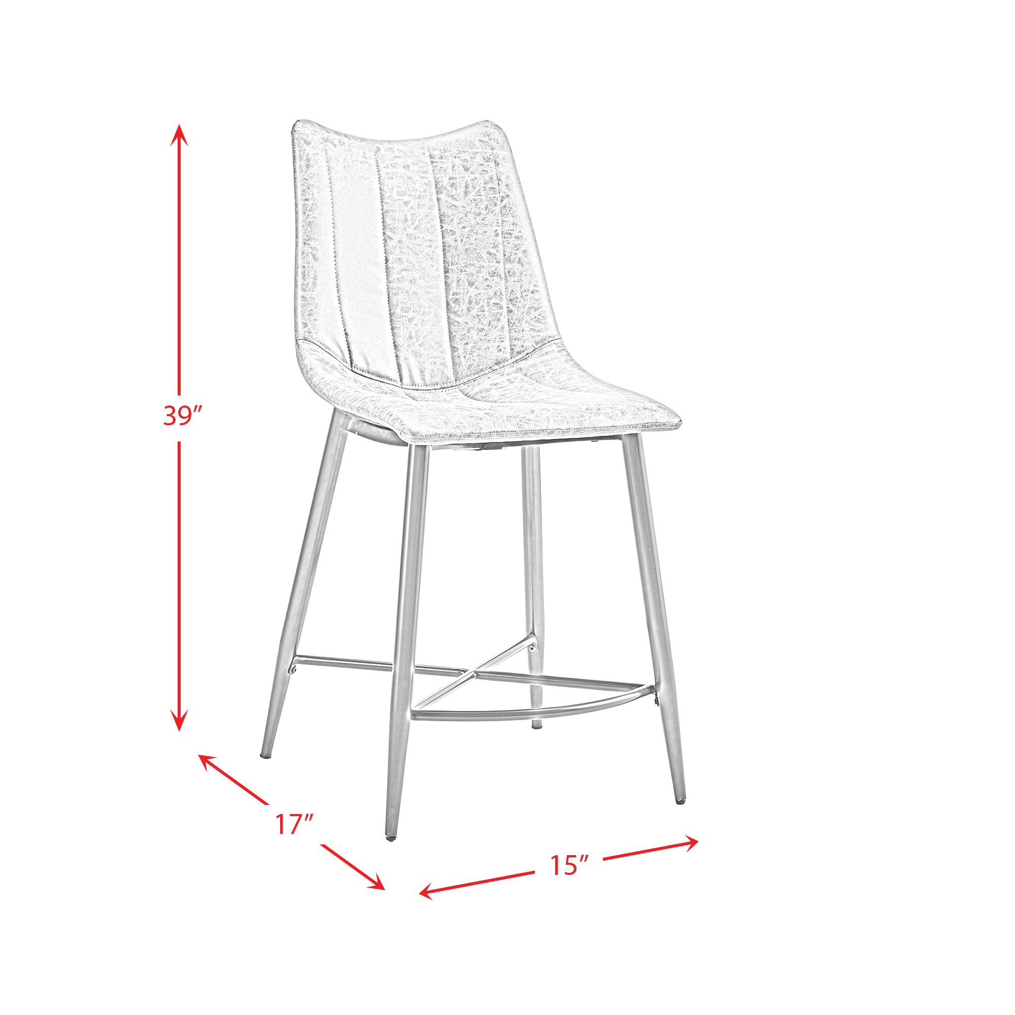 Model: CDRK150CSC | Elements Riko Counter Height Side Chair Set