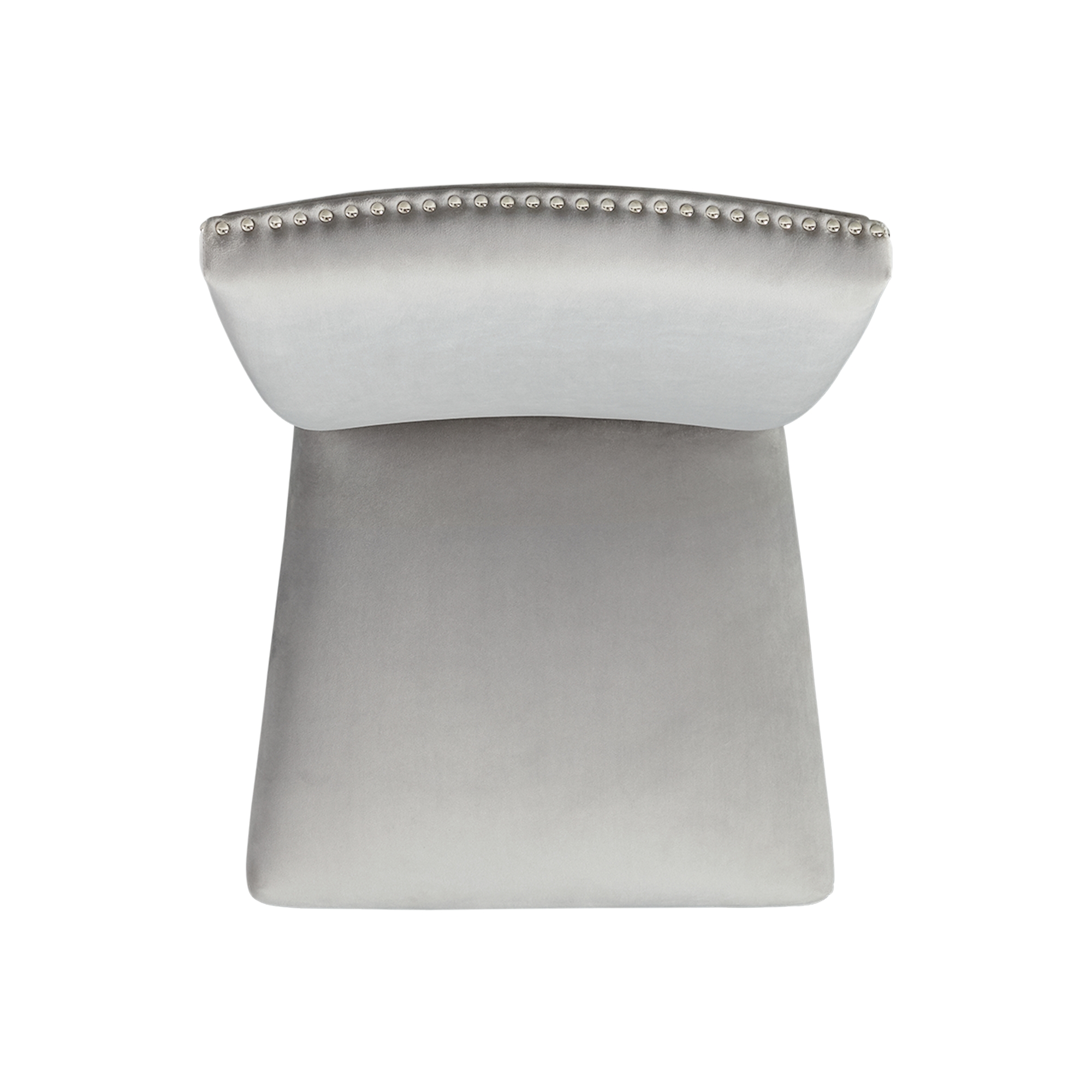 Model: CFC300CVSC | Elements Francesca Counter Dining Gray Counter Velvet Side Chair (2 Per Pack)
