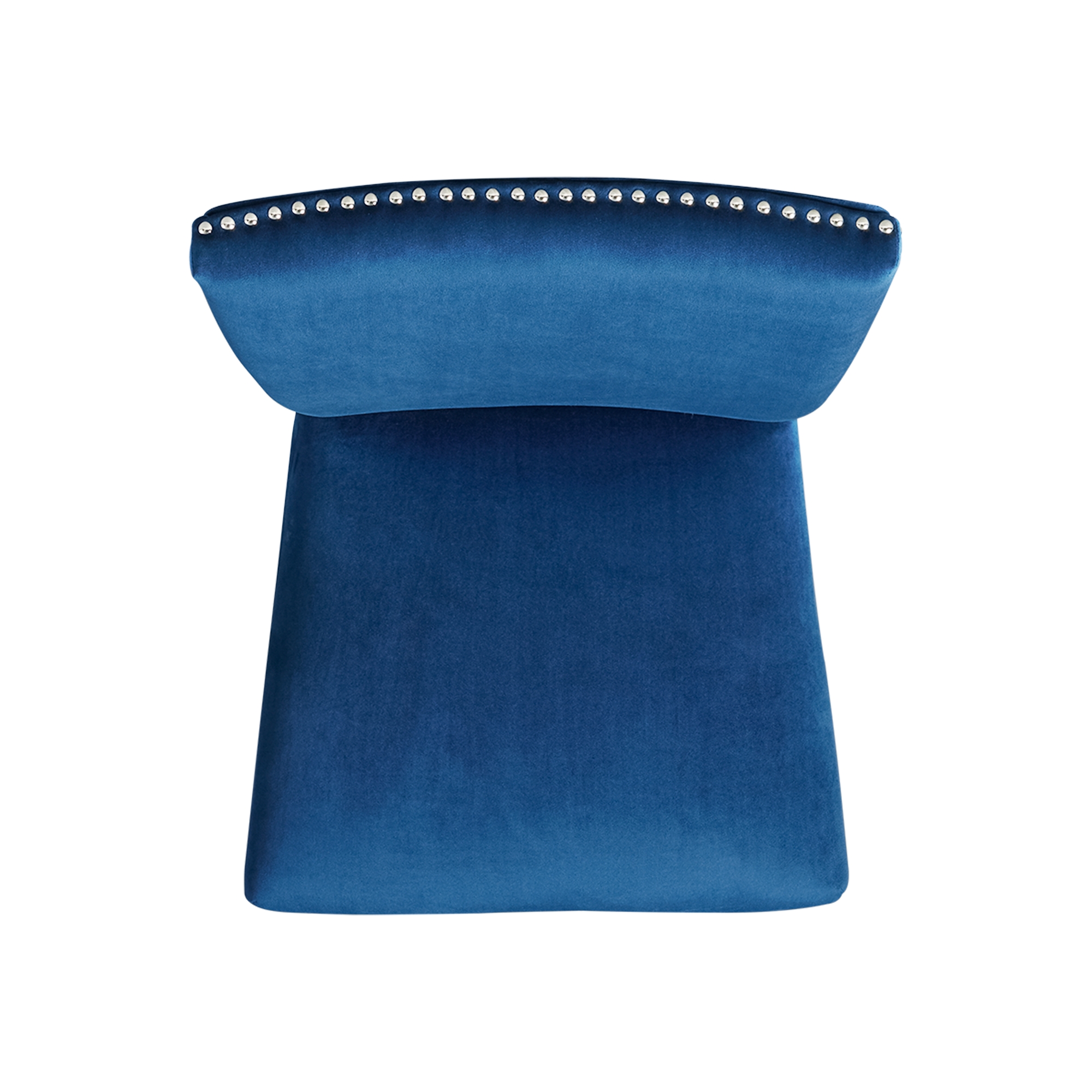 Model: CFC700CVSC | Elements Francesca Counter Dining Blue Counter Velvet Side Chair (2 Per Pack)