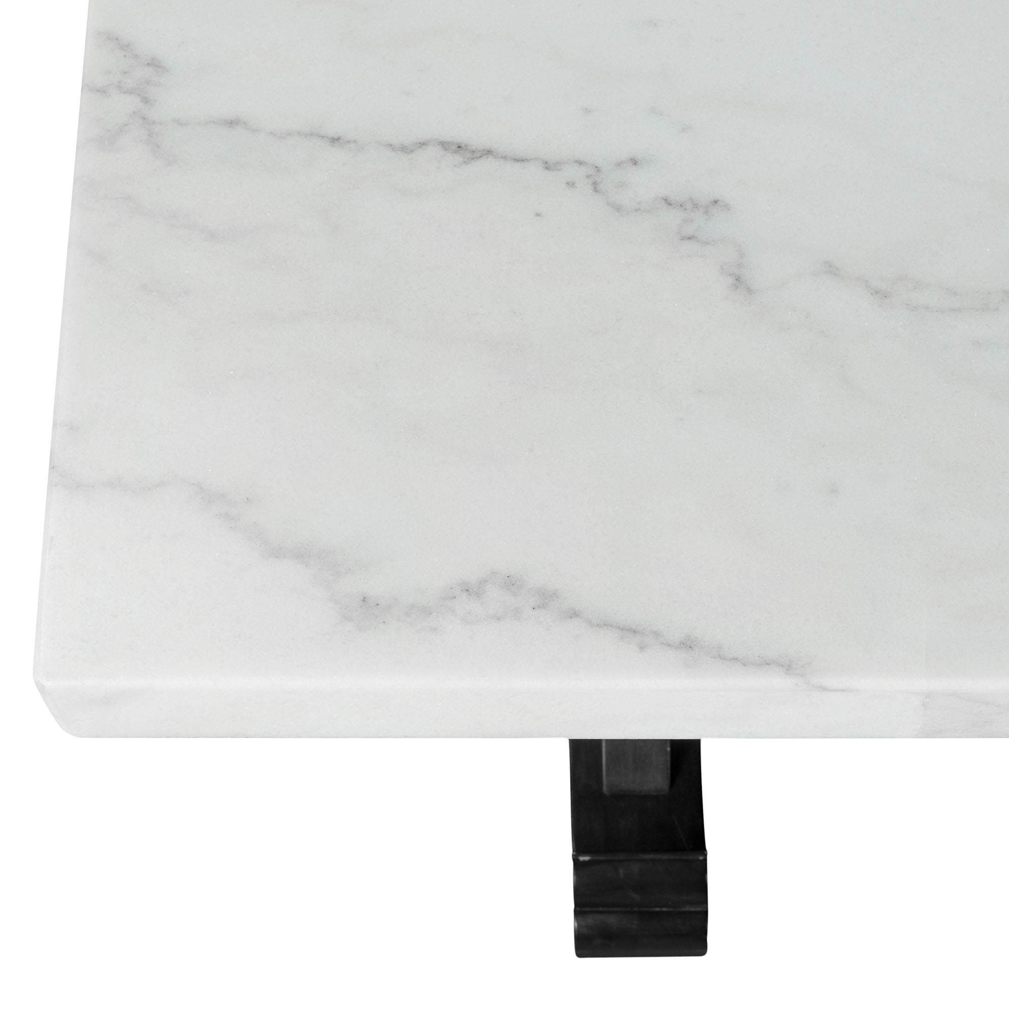 Model: CTC100DTTB | Elements Tuscany 70"" Marble Standard Height Rectangular Dining Table
