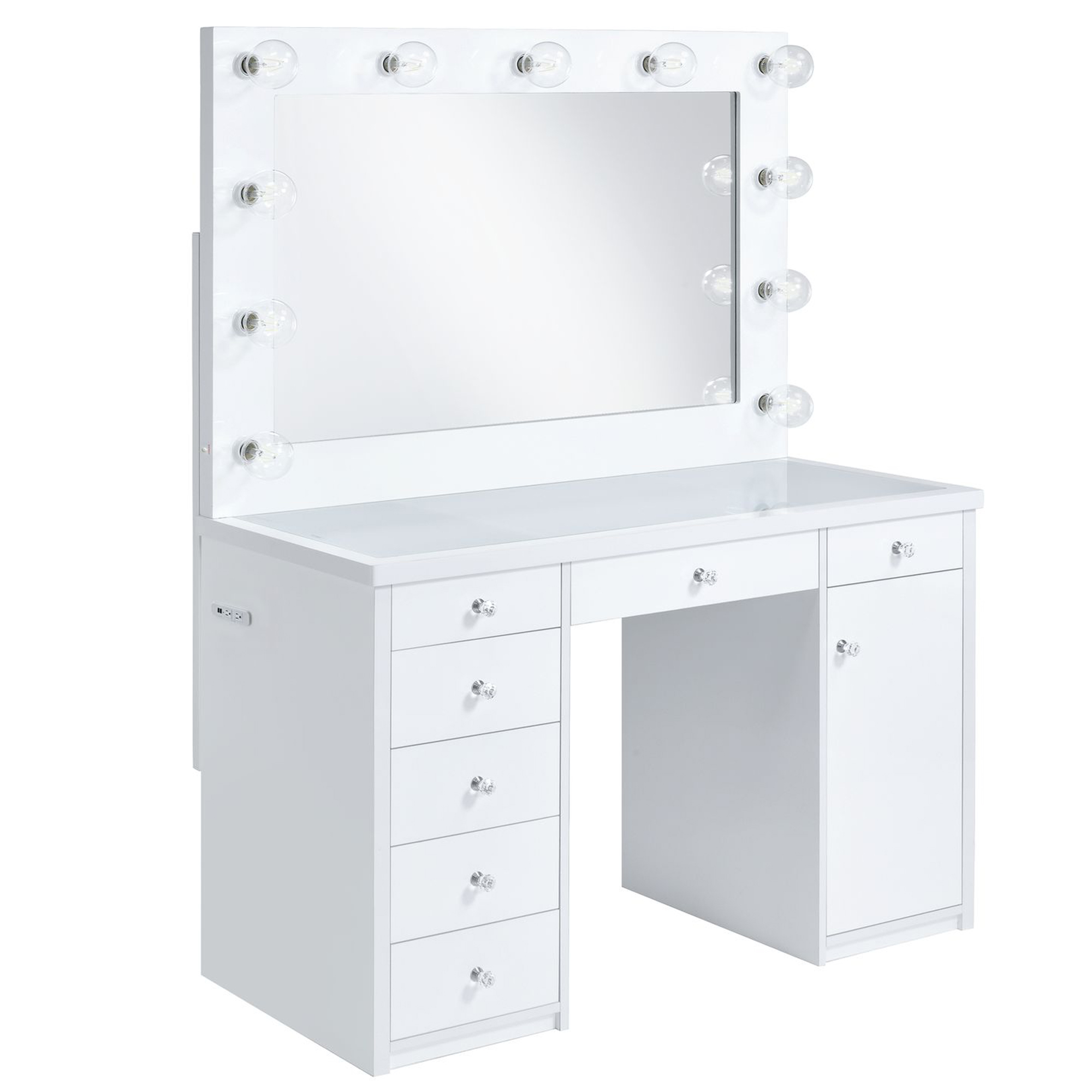 Elements Amia Complete Vanity with Lightbulbs
