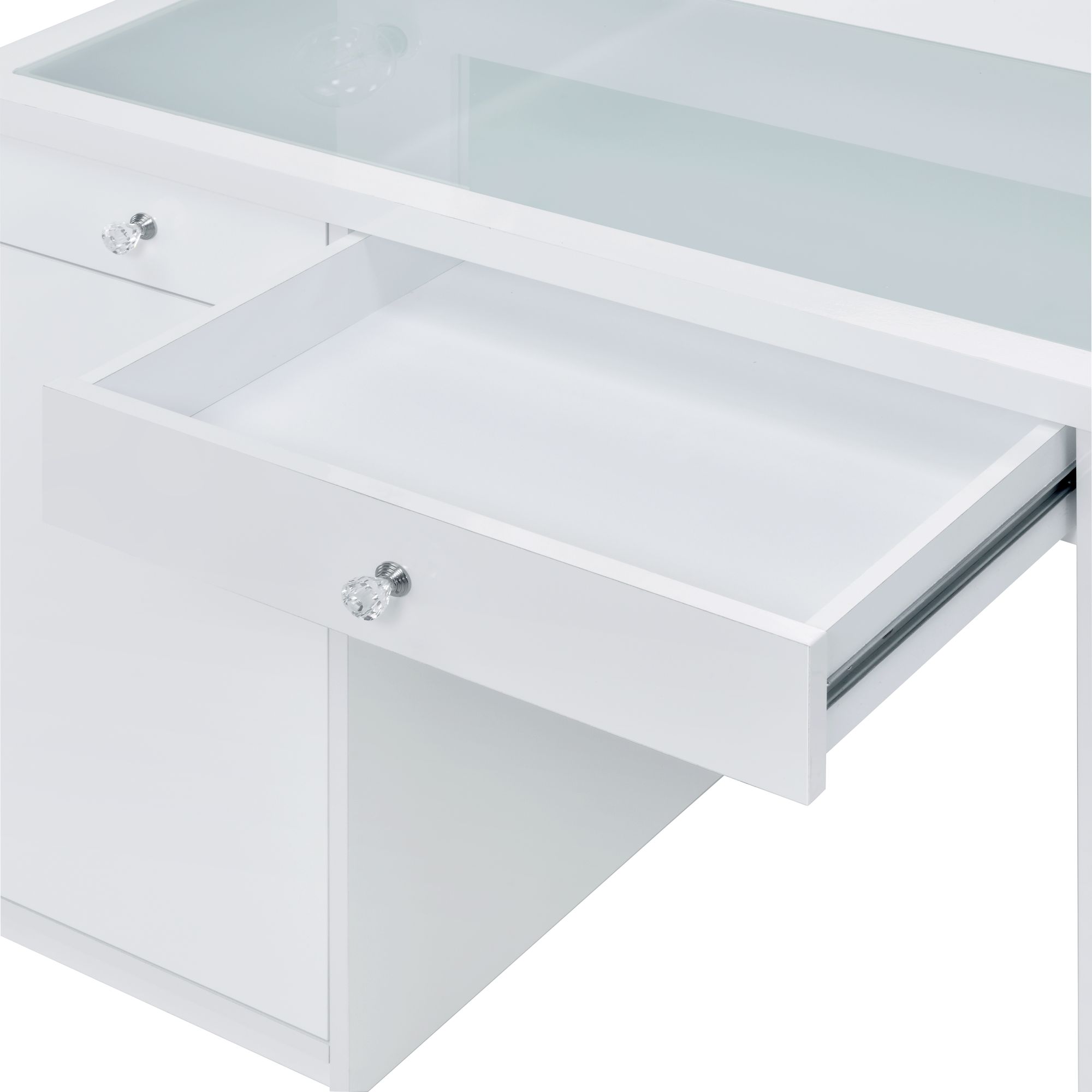 Model: CVAM2PC | Elements Amia Complete Vanity with Lightbulbs