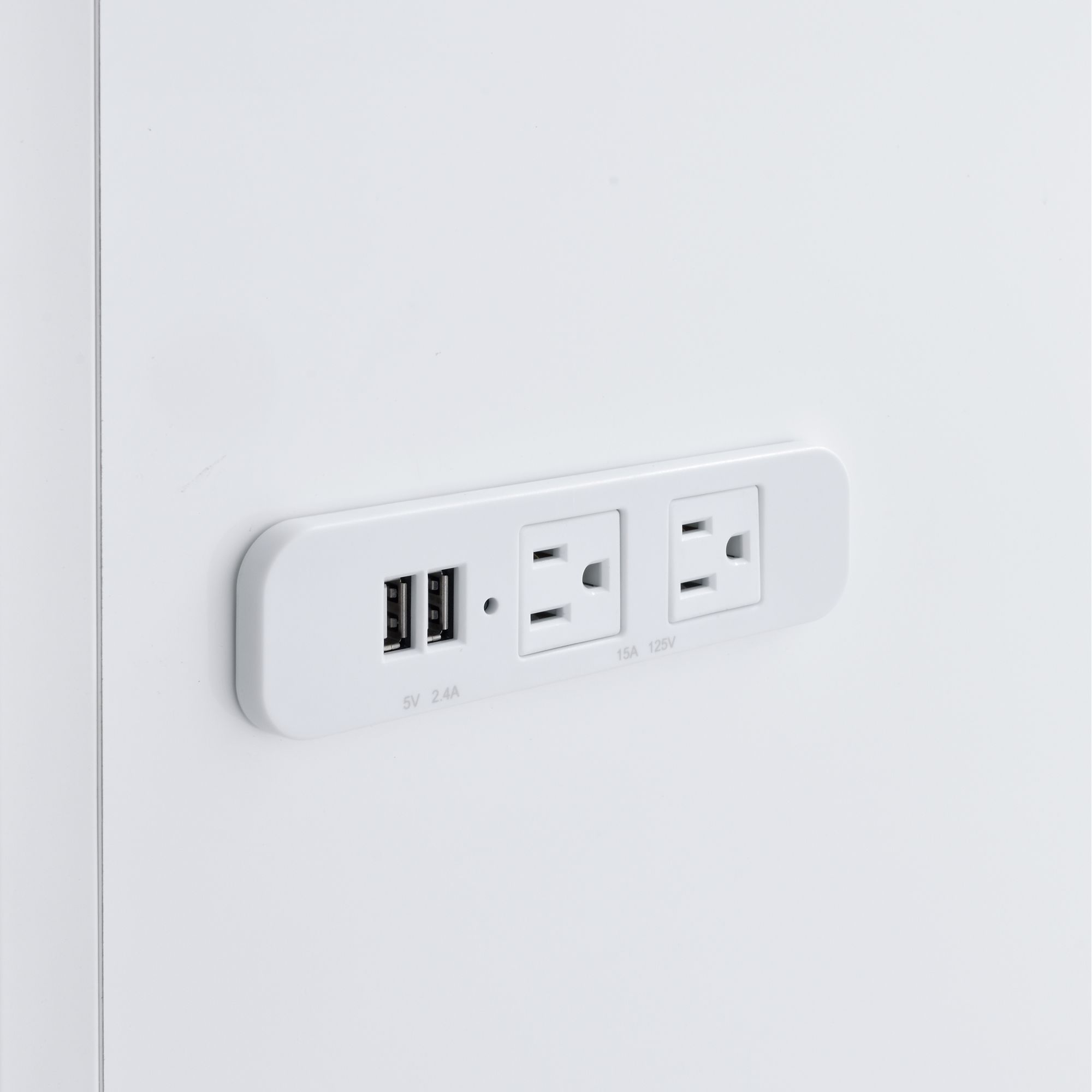 Model: CVAM2PC | Elements Amia Complete Vanity with Lightbulbs