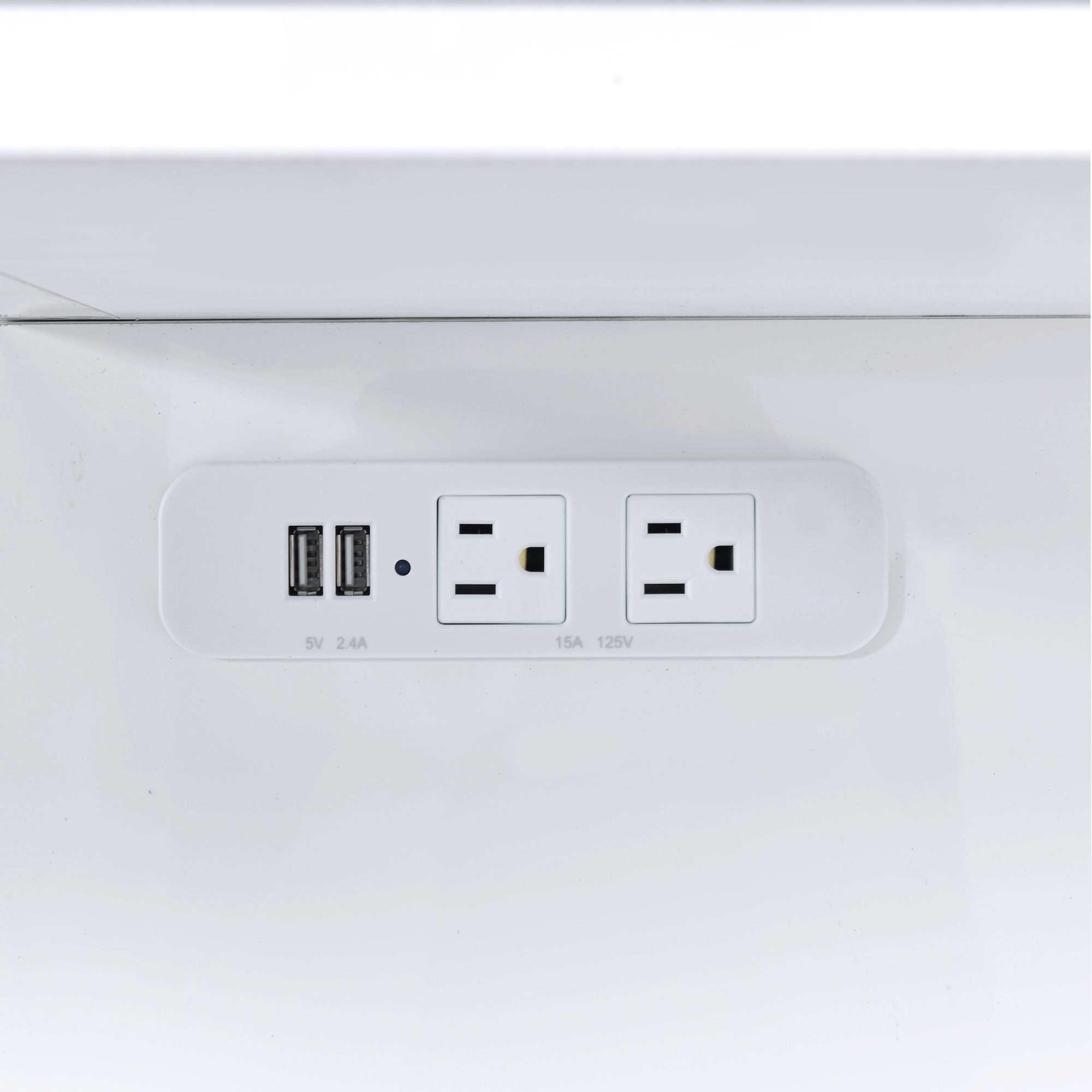 Model: CVJZ2PC | Elements Jacey Complete Vanity with Lightbulbs