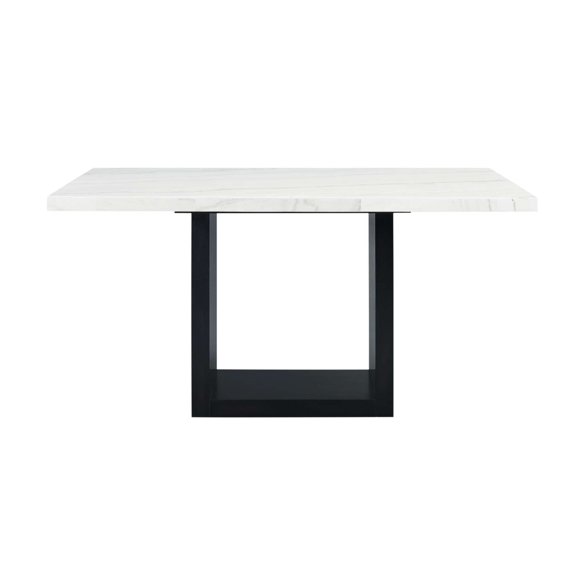 Model: CVL500CTTB | Elements Valentino White Counter Height Dining Table