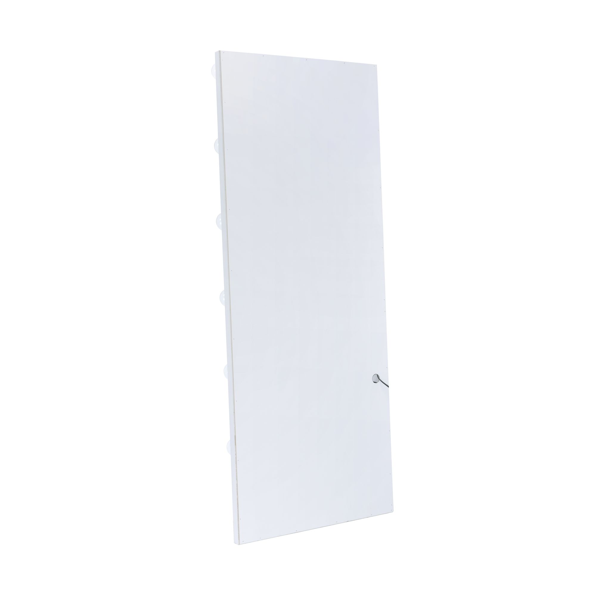 Model: CVLY700FM2PC | Elements Lindy Floor Mirror with Lights in White