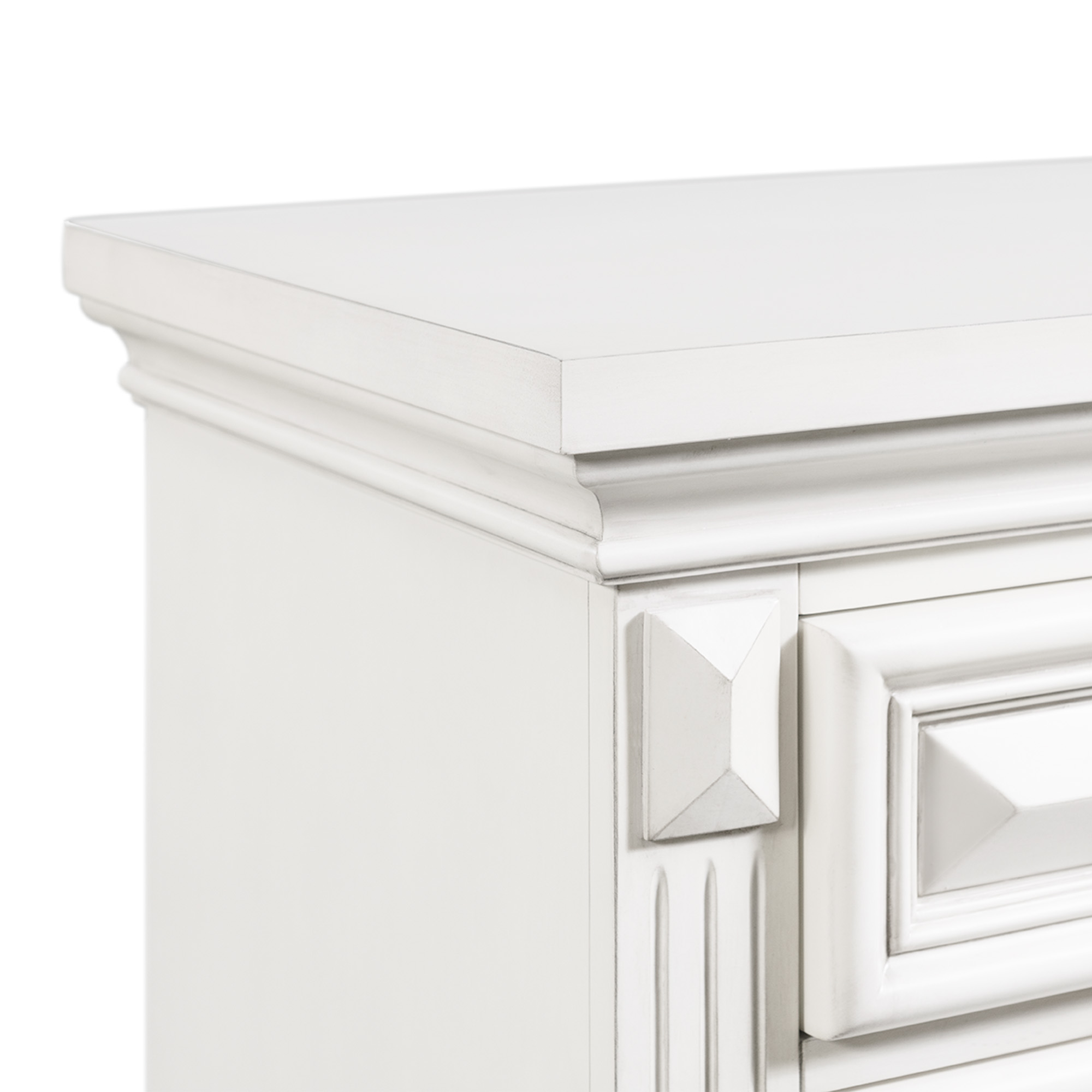 Model: CY700CH | Elements Calloway Chest Antique White Color