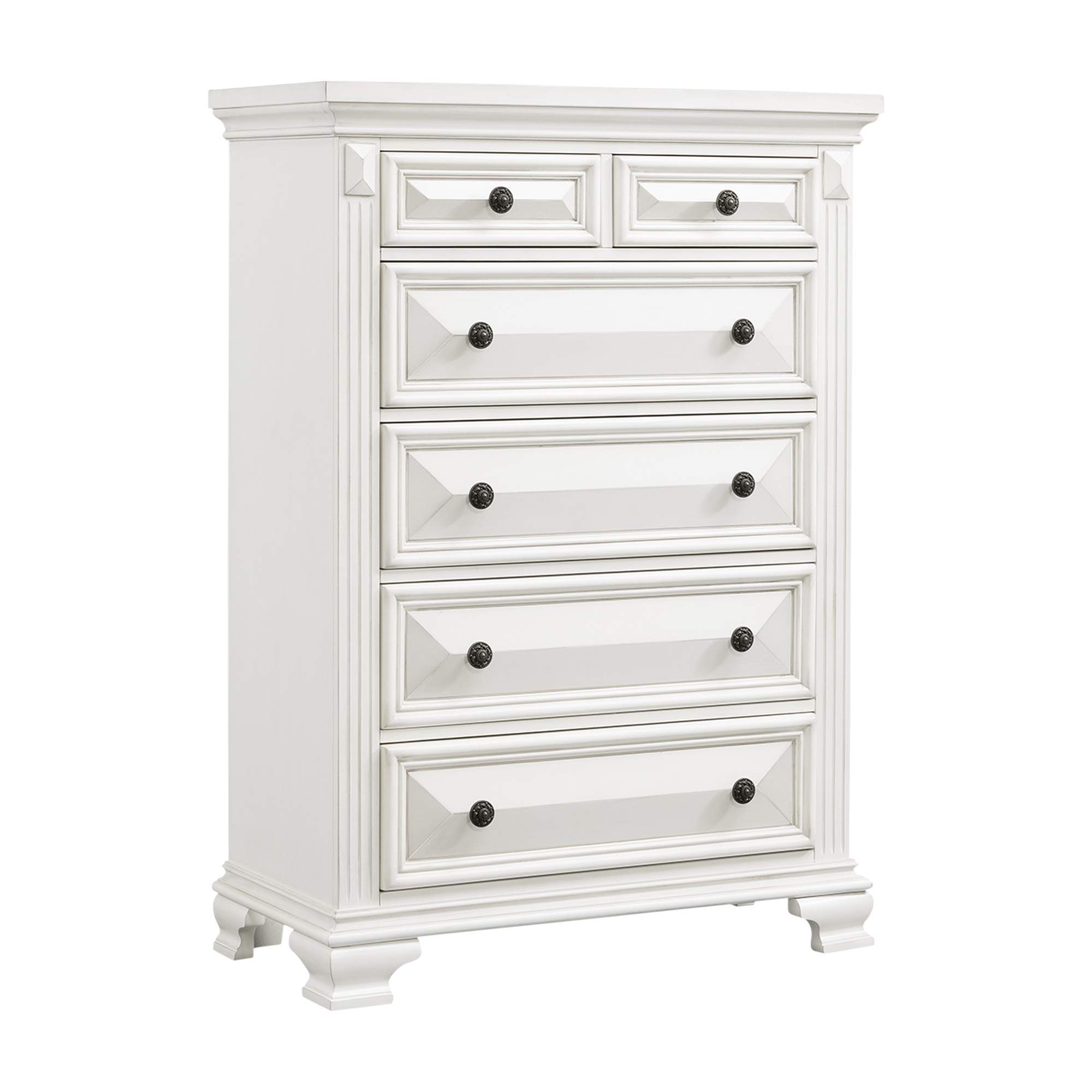 Model: CY700KB6PC | Elements Calloway King Panel 6PC Bedroom Set