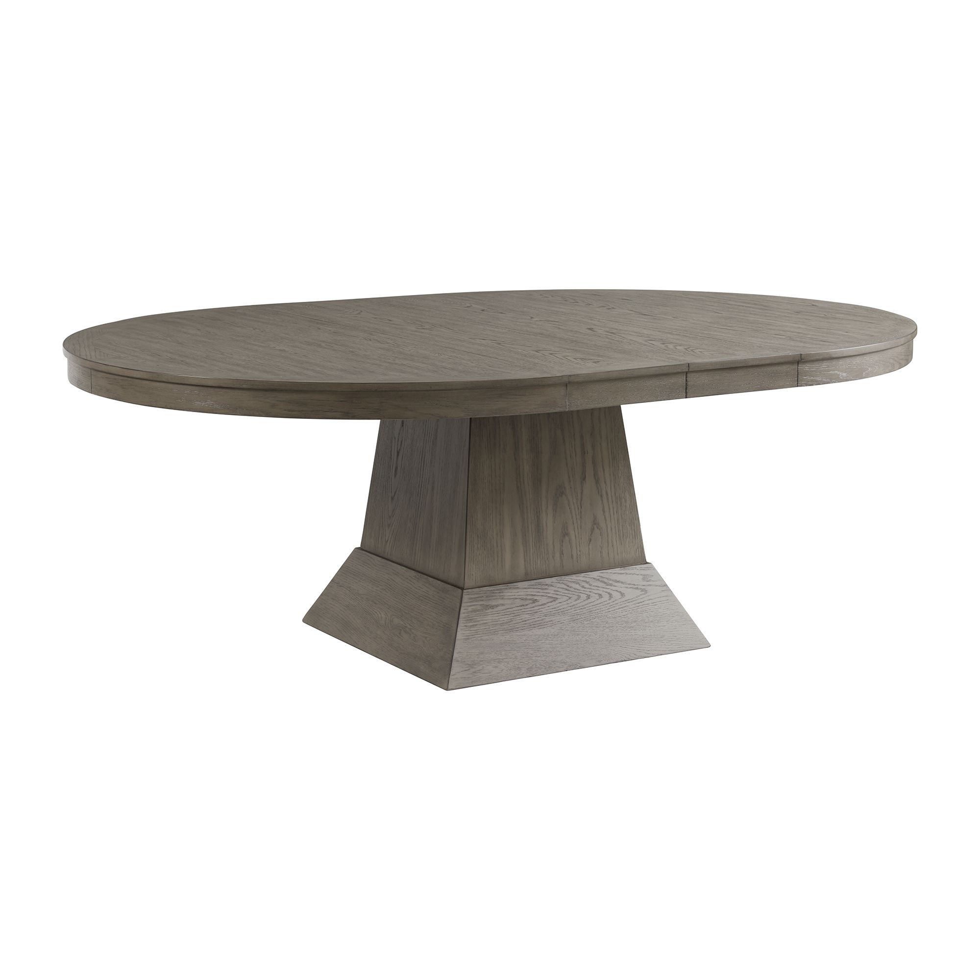 Elements Collins W/ 2 12"" Leaves 6PC Dining Set in Grey - Table, Four Chairs & Peyton Sectional Sofa