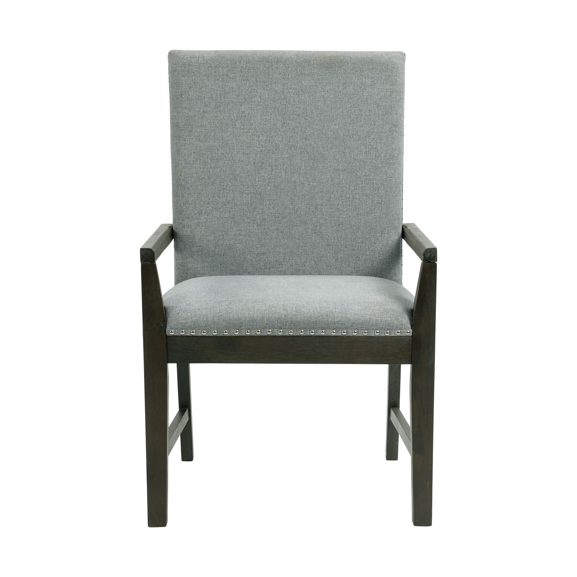 Model: DDV100AC | Elements Donovan Upholstery Arm Chair Dark (2 Per Pack)