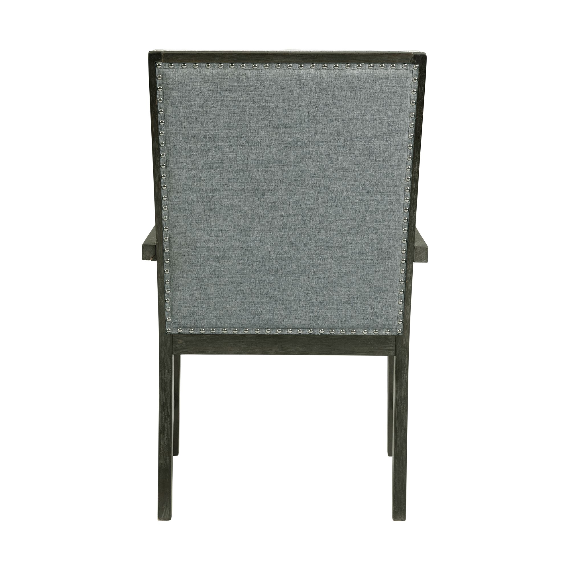 Model: DDV100AC | Elements Donovan Upholstery Arm Chair Dark (2 Per Pack)