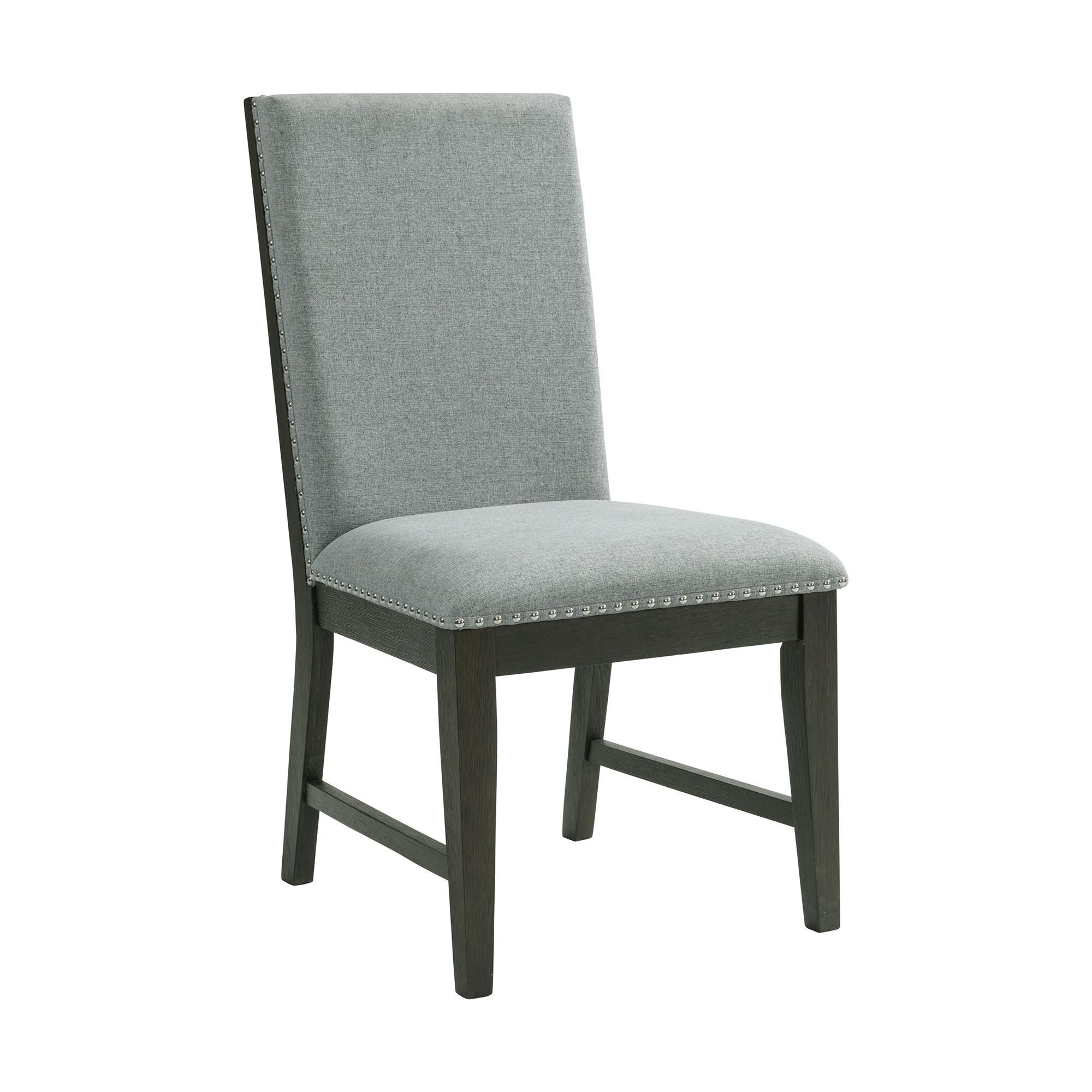 Model: DDV100DT5PC | Elements Donovan 5PC Standard Height Dining Set-Table and Four Side Chairs in Gray