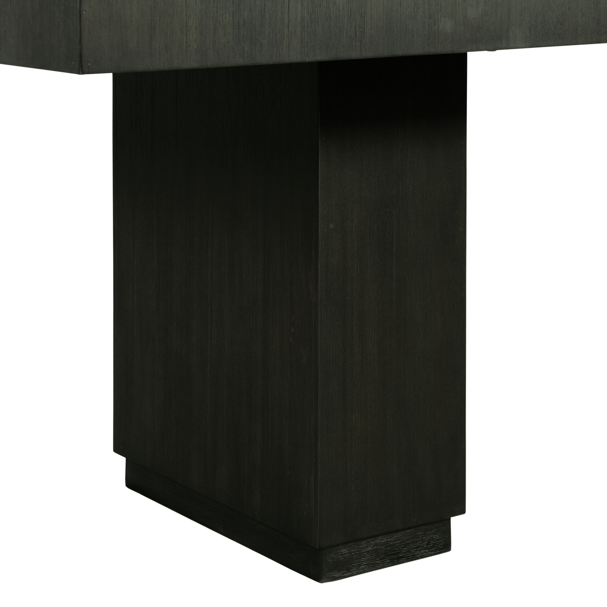 Model: DDV100DT7PC | Elements Donovan 7PC Standard Height Dining Set-Table, Four Side Chairs & Two Arm Chairs in Gray