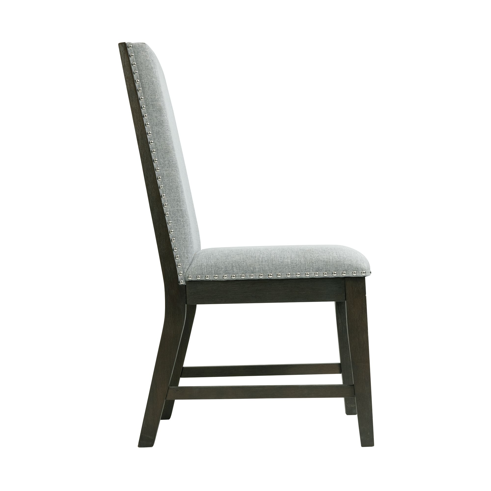 Model: DDV100SC | Elements Donovan Upholstery Side Chair Dark (2 Per Pack)