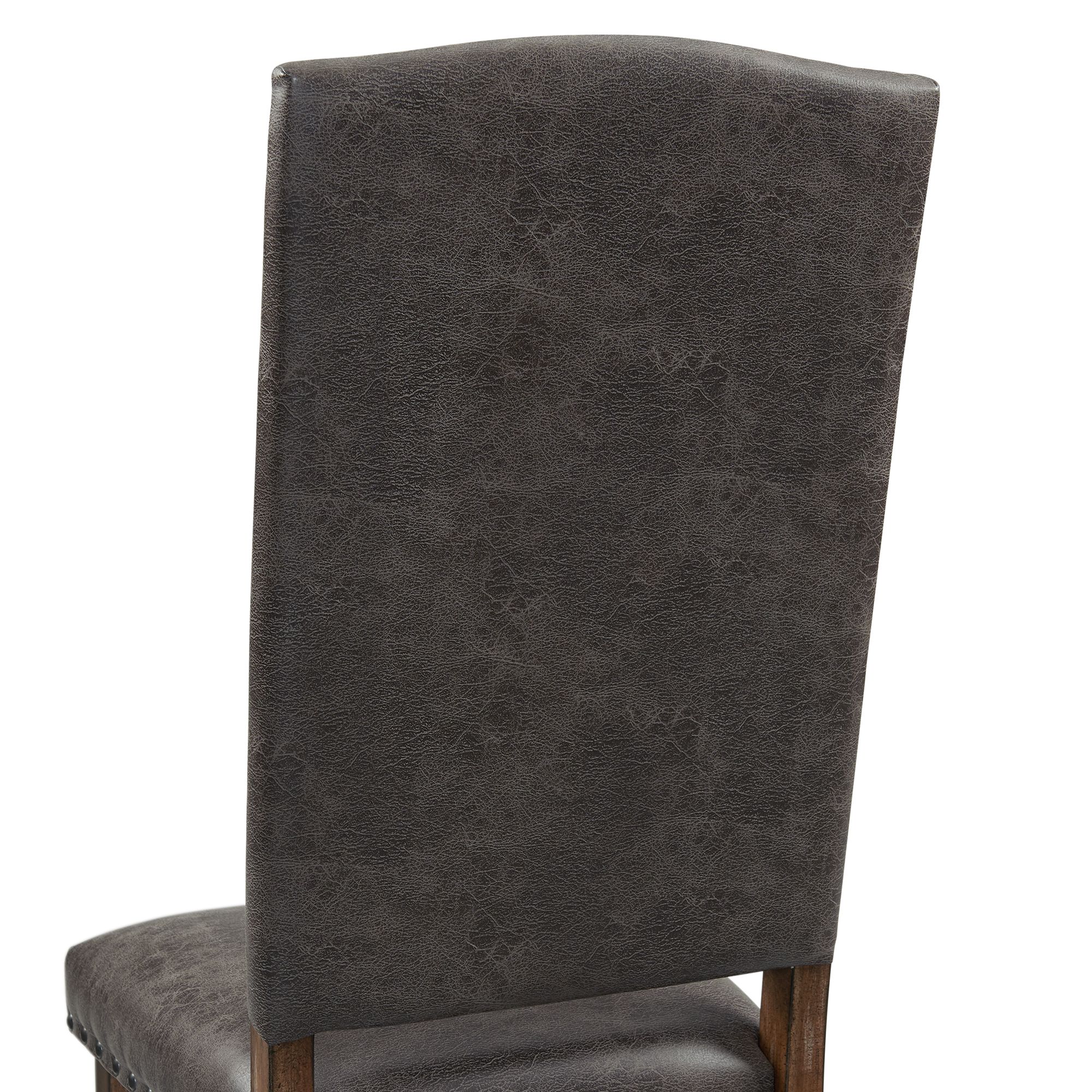 Model: DGC500CL7PC | Elements Gramercy 7PC Dining Set-Table and Six Tufted Tall Back Chairs