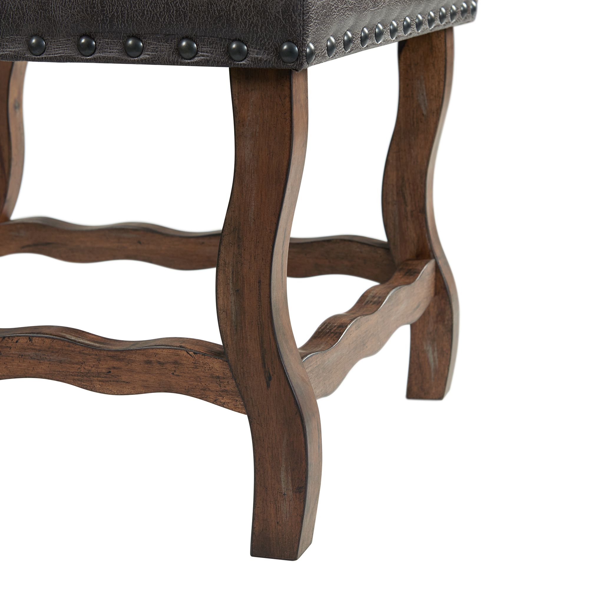 Model: DGC500CL7PC | Elements Gramercy 7PC Dining Set-Table and Six Tufted Tall Back Chairs