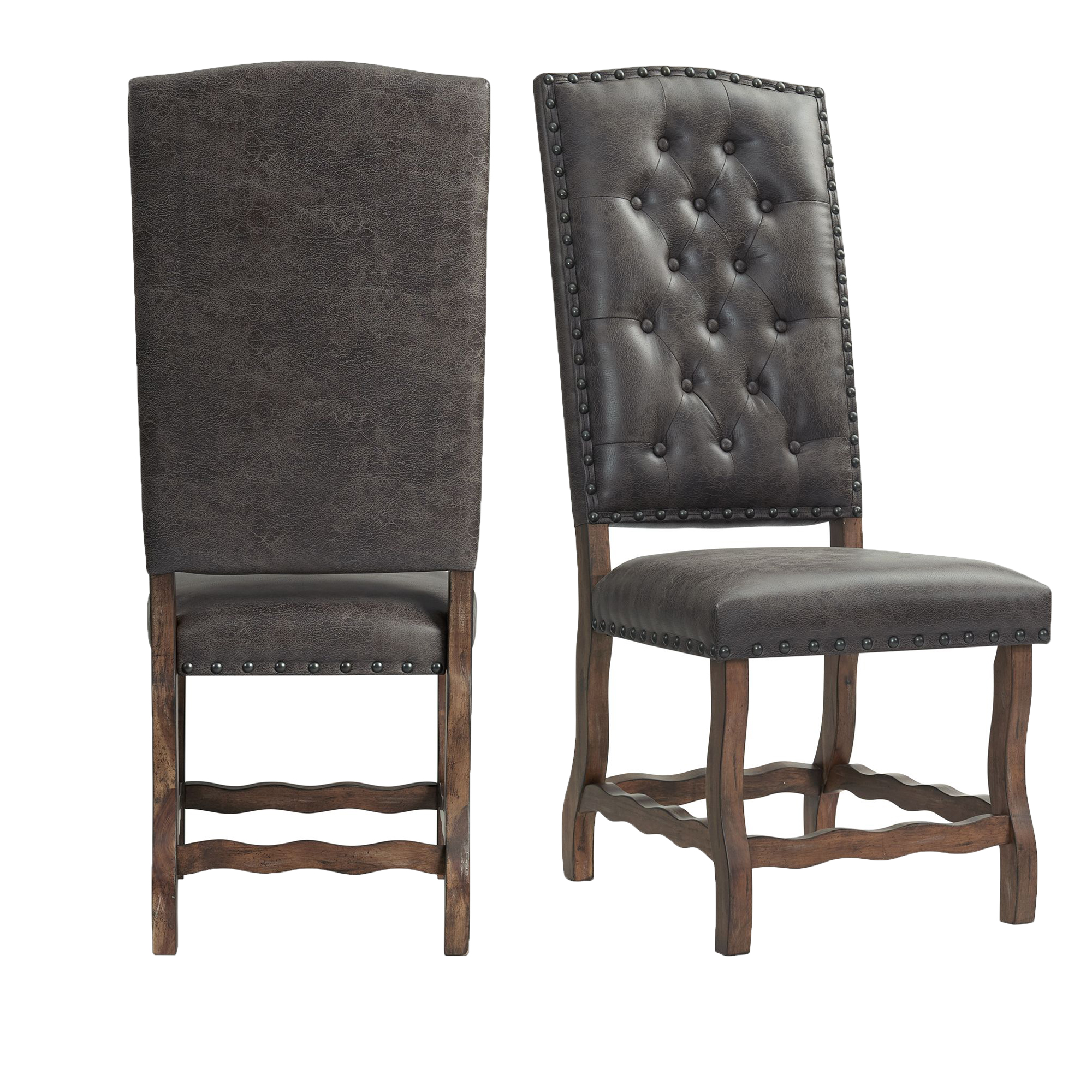 Elements Gramercy Dining Curved Leg Side Chair (2pcs Per Carton)
