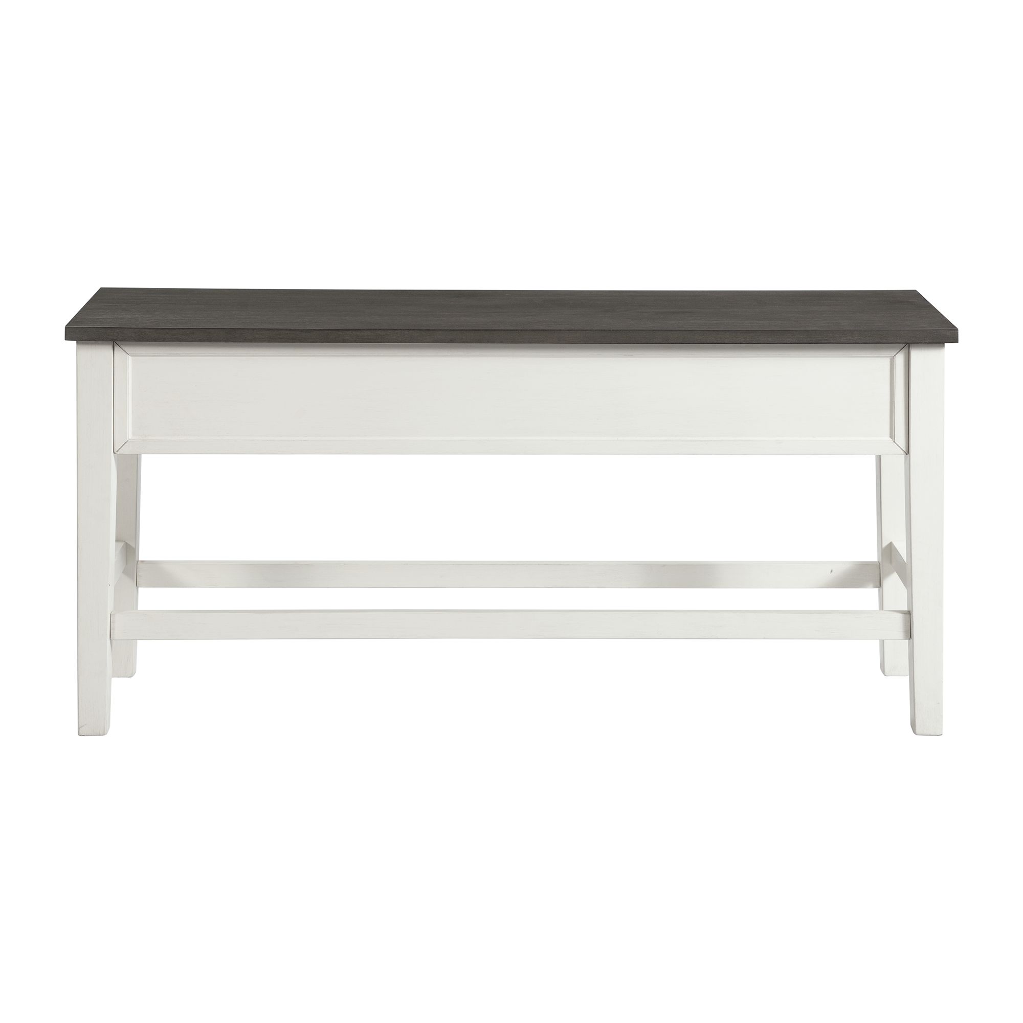 Model: DKY350CSBN | Elements Kayla Two Tone Counter Storage Bench w/Grey Top