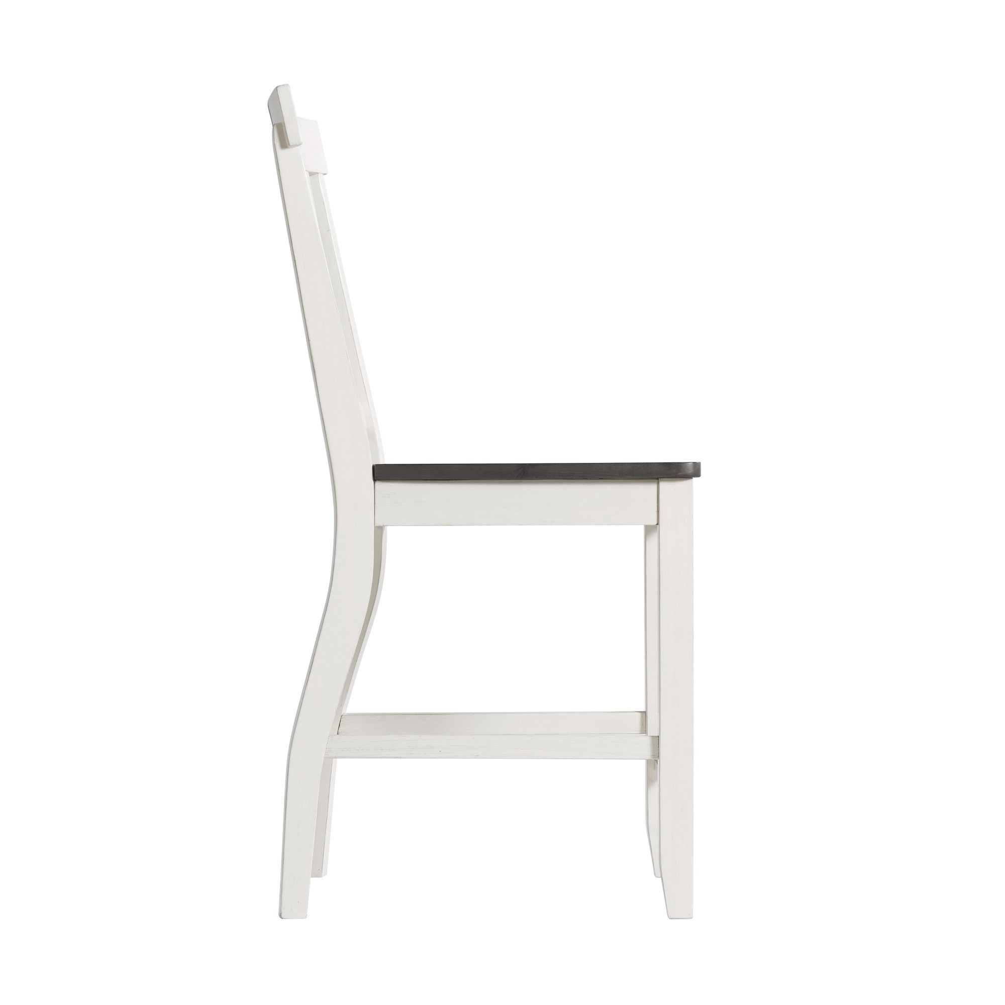 Model: DKY350CSC | Elements Kayla Two Tone Counter Side Chair w/Grey Top (2 Per Pack)