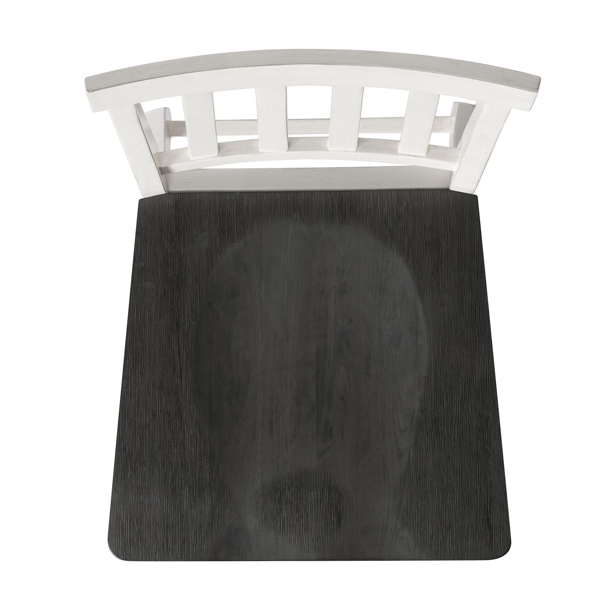 Model: DKY350CSC | Elements Kayla Two Tone Counter Side Chair w/Grey Top (2 Per Pack)