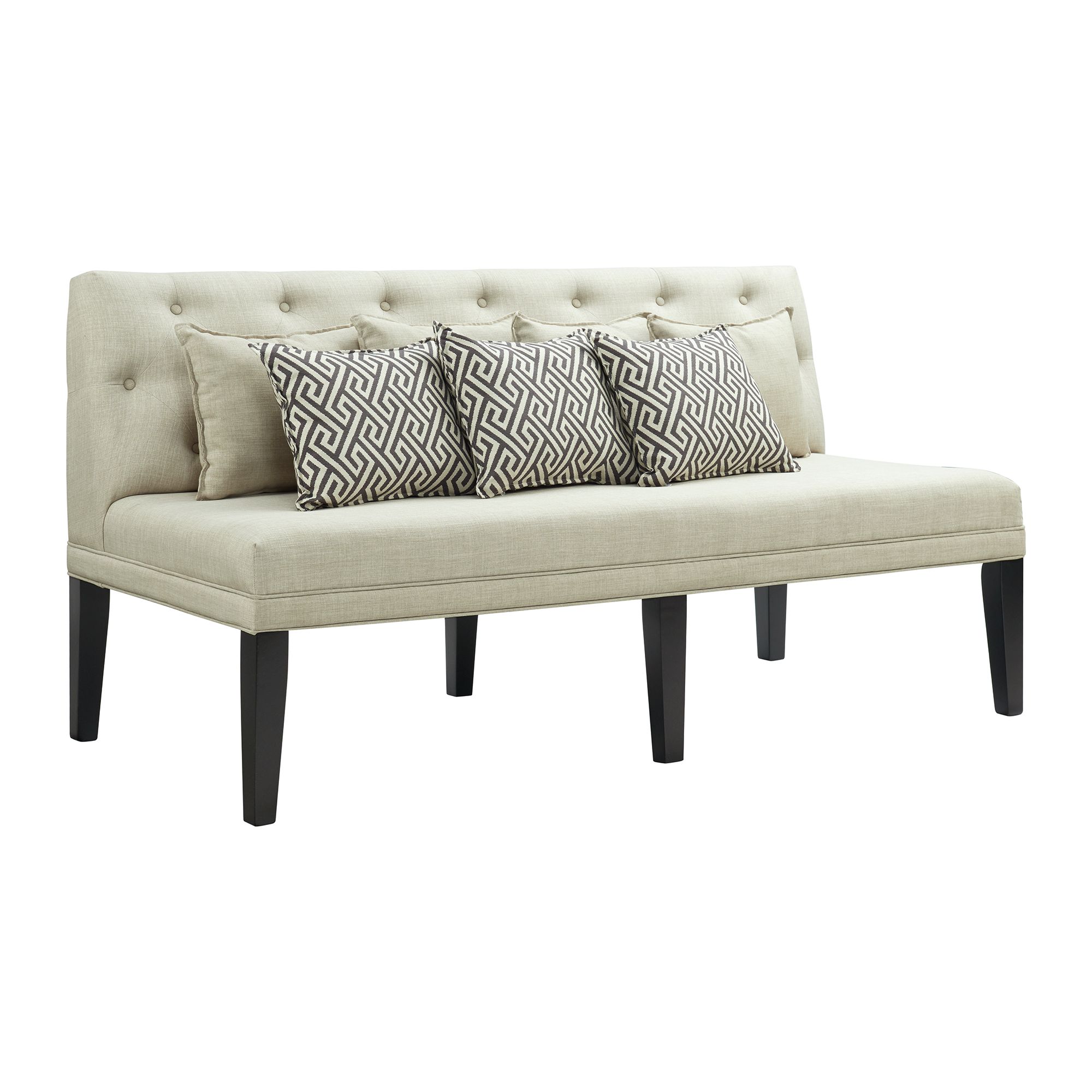 Elements Maddox Dining Sofa w/Seven Pillows