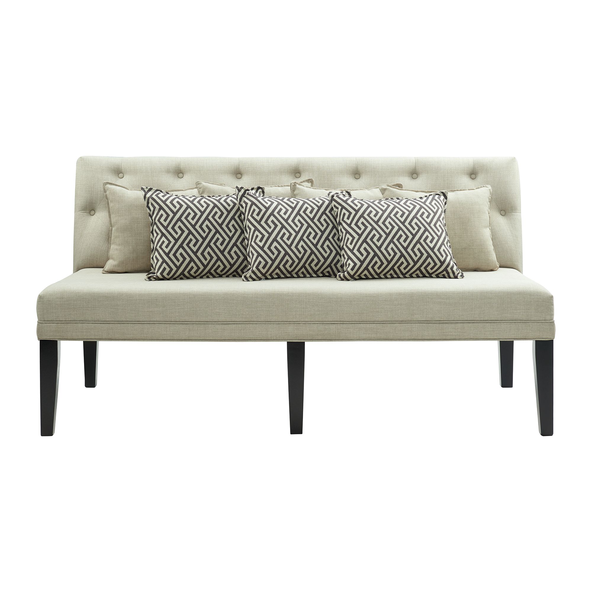 Model: DMD140SFTS | Elements Maddox Dining Sofa w/Seven Pillows