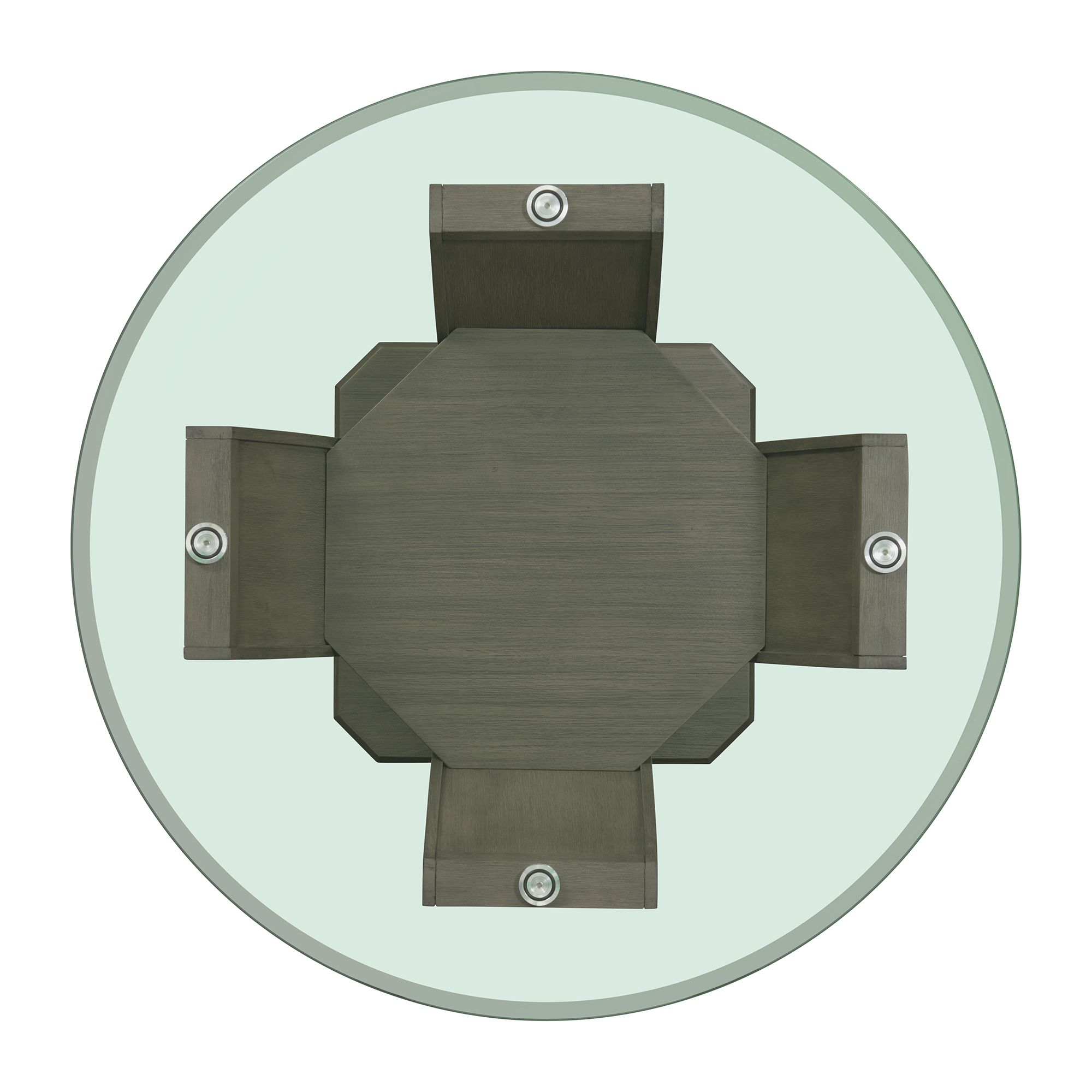 Model: DPR300RDTTB | Elements Dapper Grey Round Dining Table
