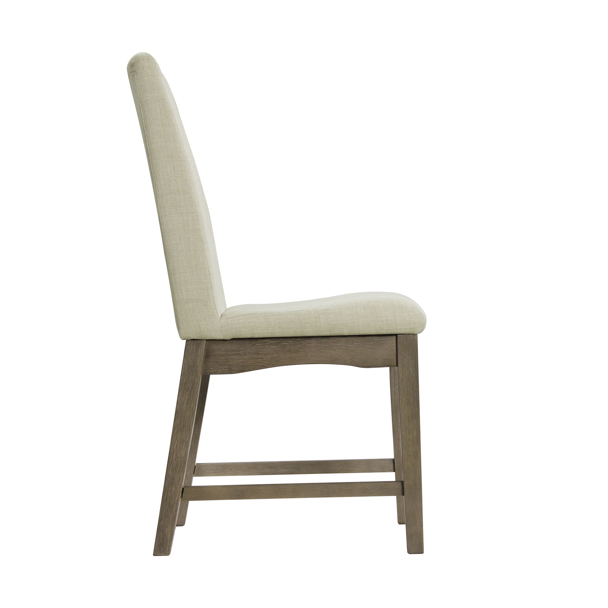 Model: DPR300SCN | Elements Dapper Dining Side Chair (Grey Finish) (Two Per Carton)