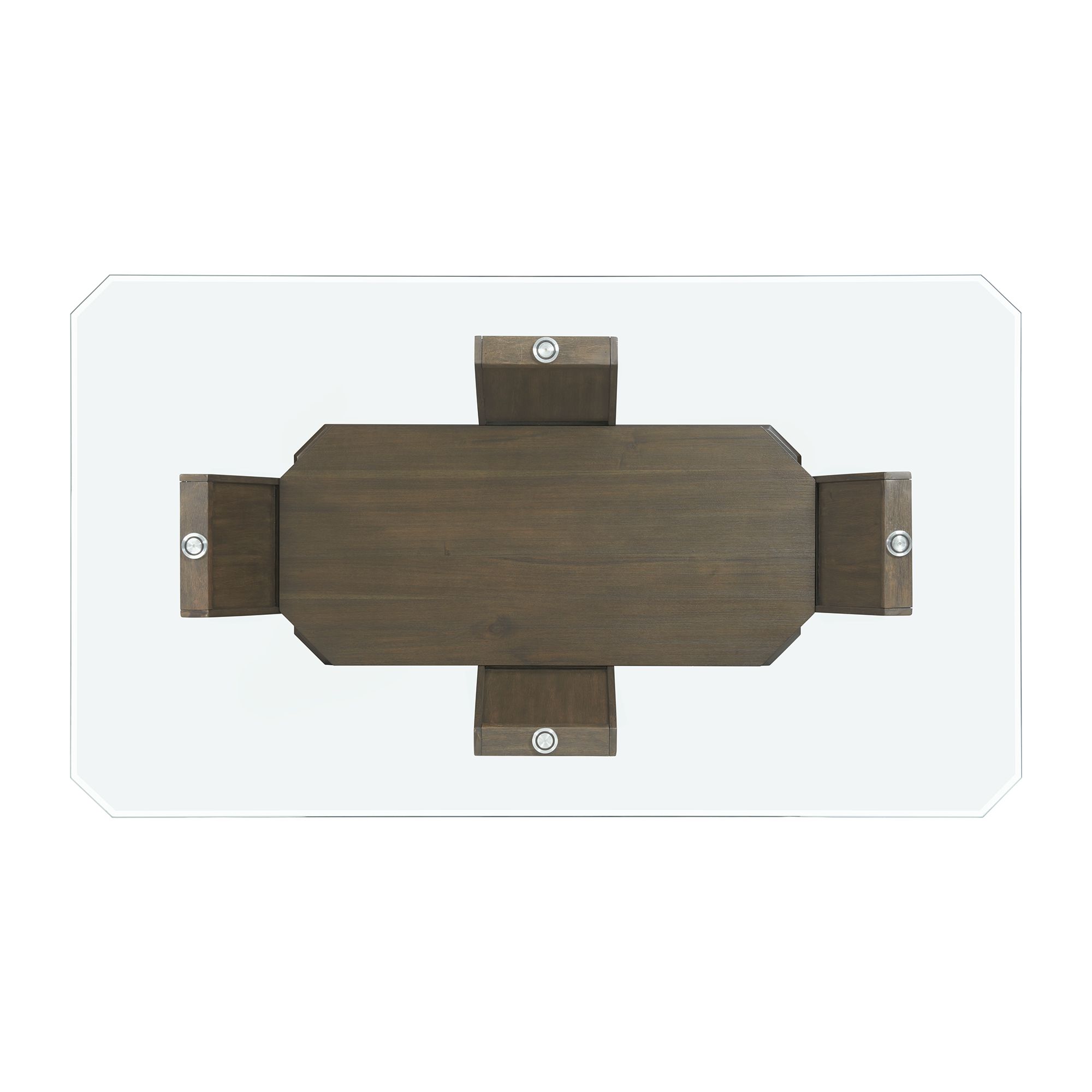 Model: DPR500DTB | Elements Dapper Rectangular Standard Dining Table