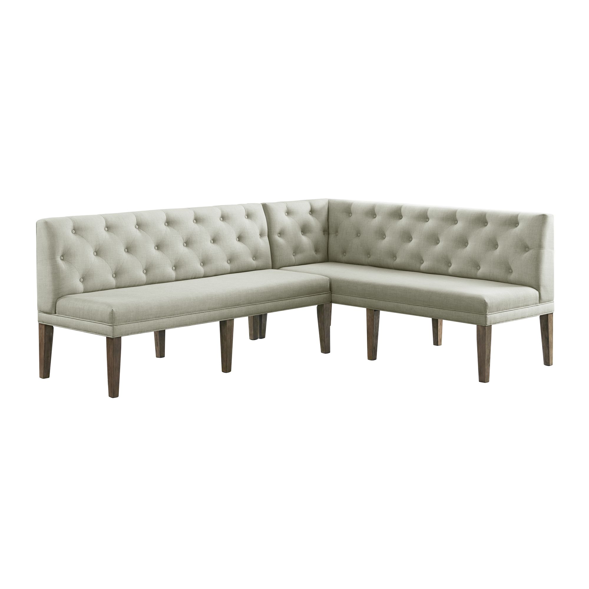 Elements Peyton Sectional Sofa Dining Set