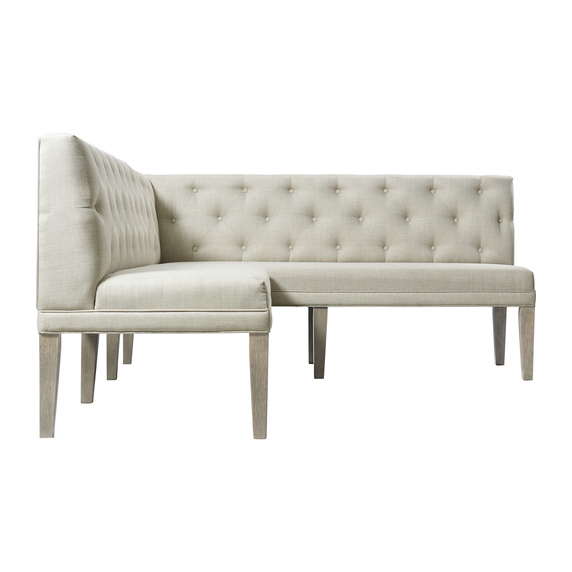 Model: DPY100DLFSF | Elements Peyton Sectional Sofa Dining Set