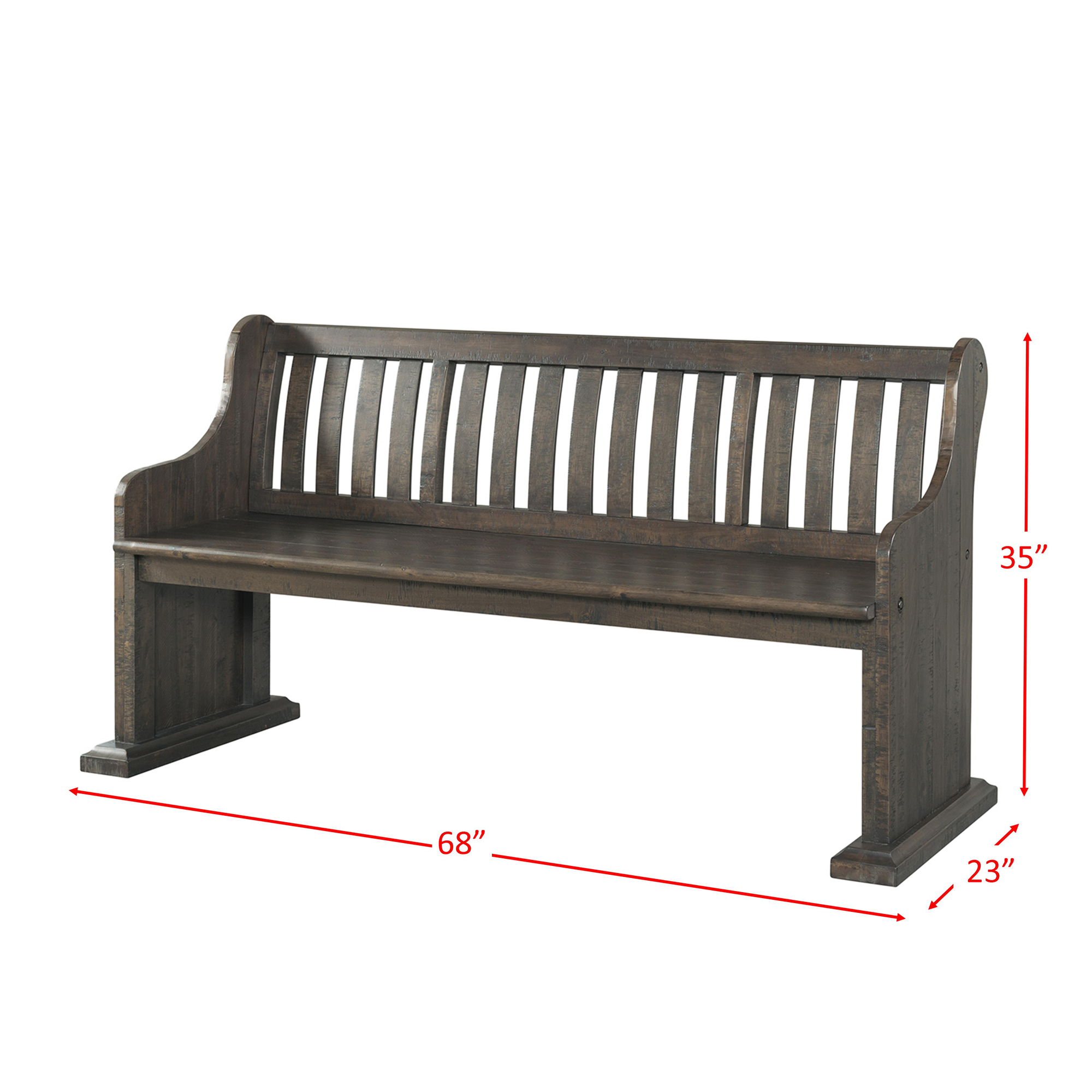 Model: DST100PW | Elements Stone Pew Bench