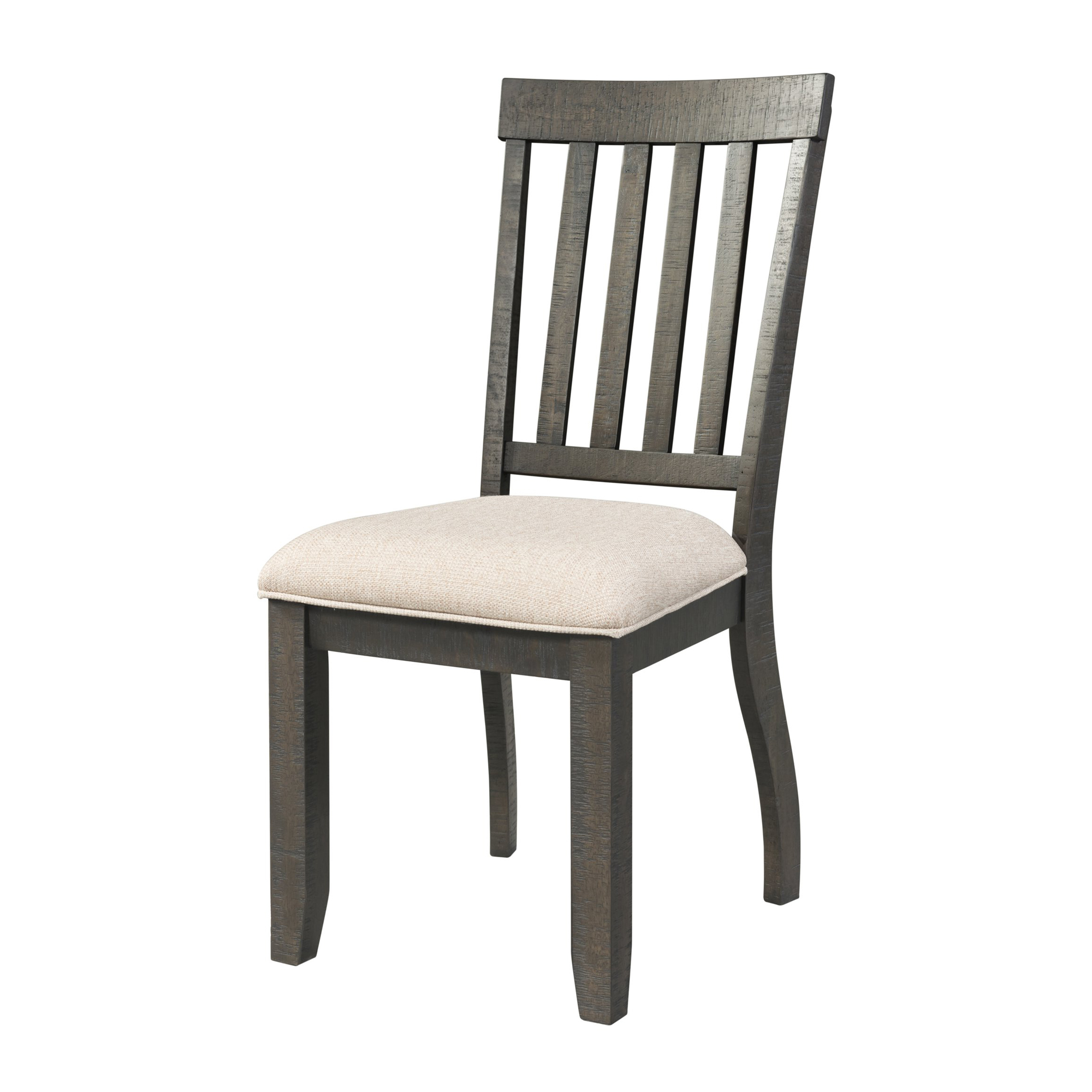 Model: DST100SP6PC | Elements Stone Dining 7PC Set- Table, 4 Side Chairs, & 2 Parson Chairs