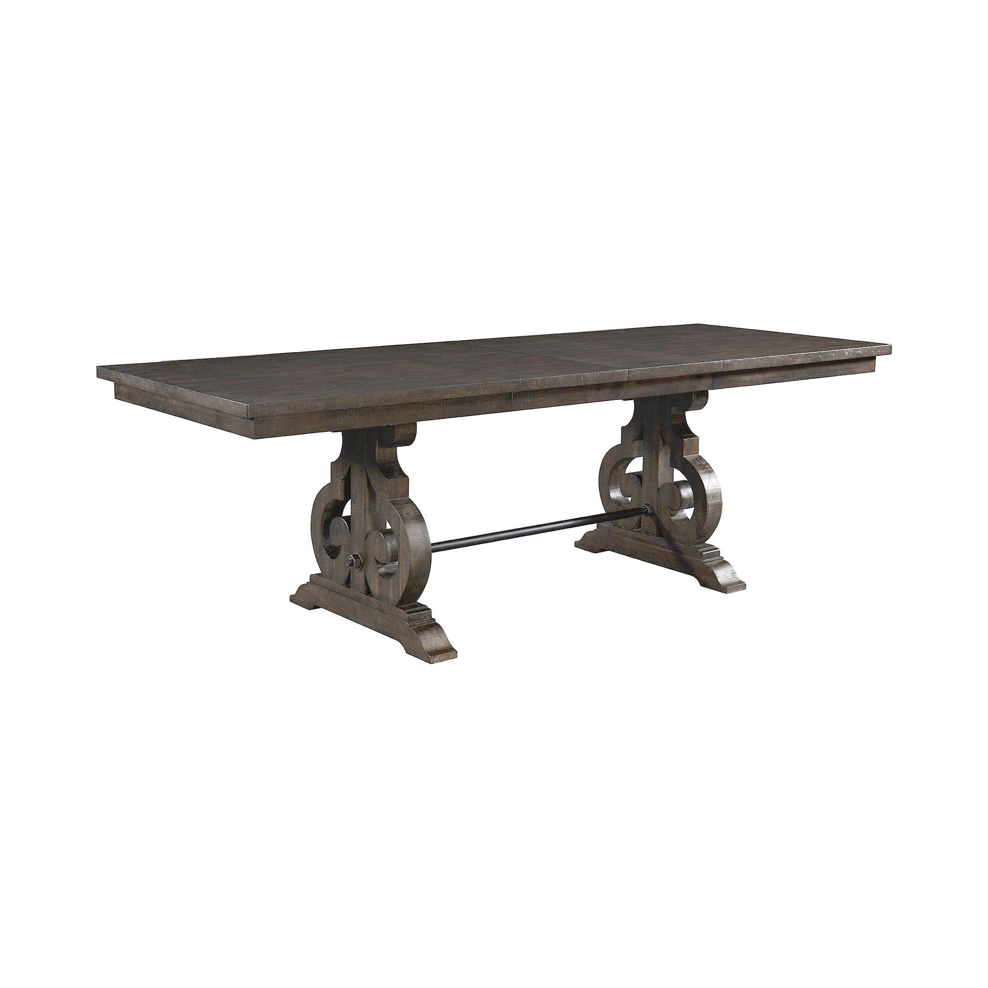 Elements Stone Counter Height 7PC Dining Set-Table & Six Slat Back Chairs