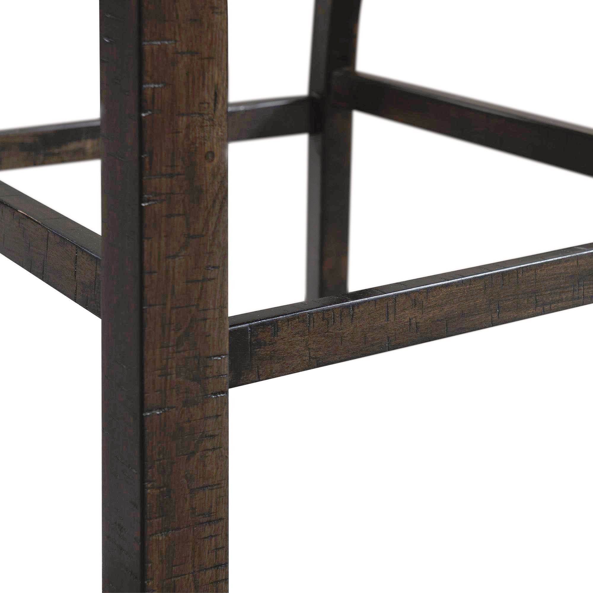 Model: DST190C9PC | Elements Stone Counter Height 9PC Dining Set-Table & Eight Slat Back Chairs