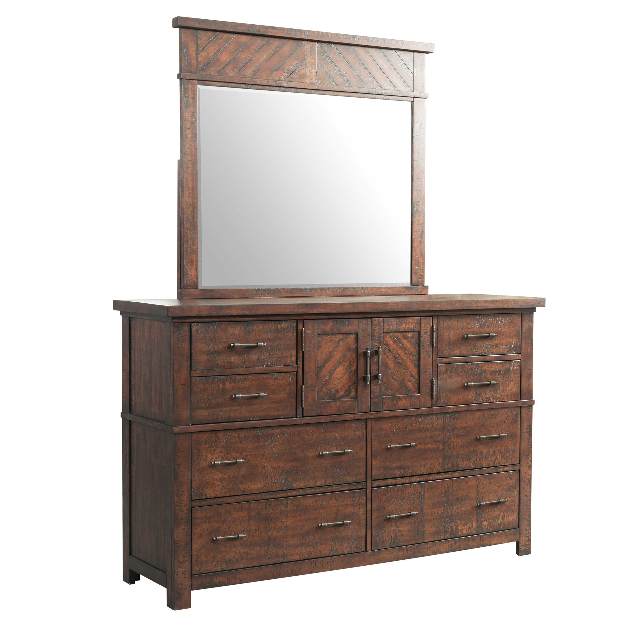 Model: JX600DRMR | Elements Jax Dresser & Mirror Set