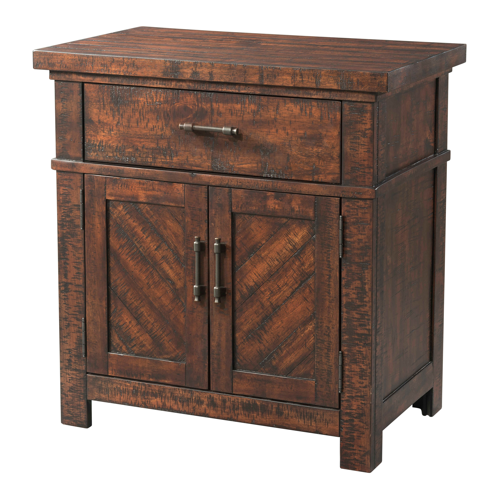Model: JX600KB4PC | Elements JAX KING PLATFORM STORAGE 4PC BEDROOM SET