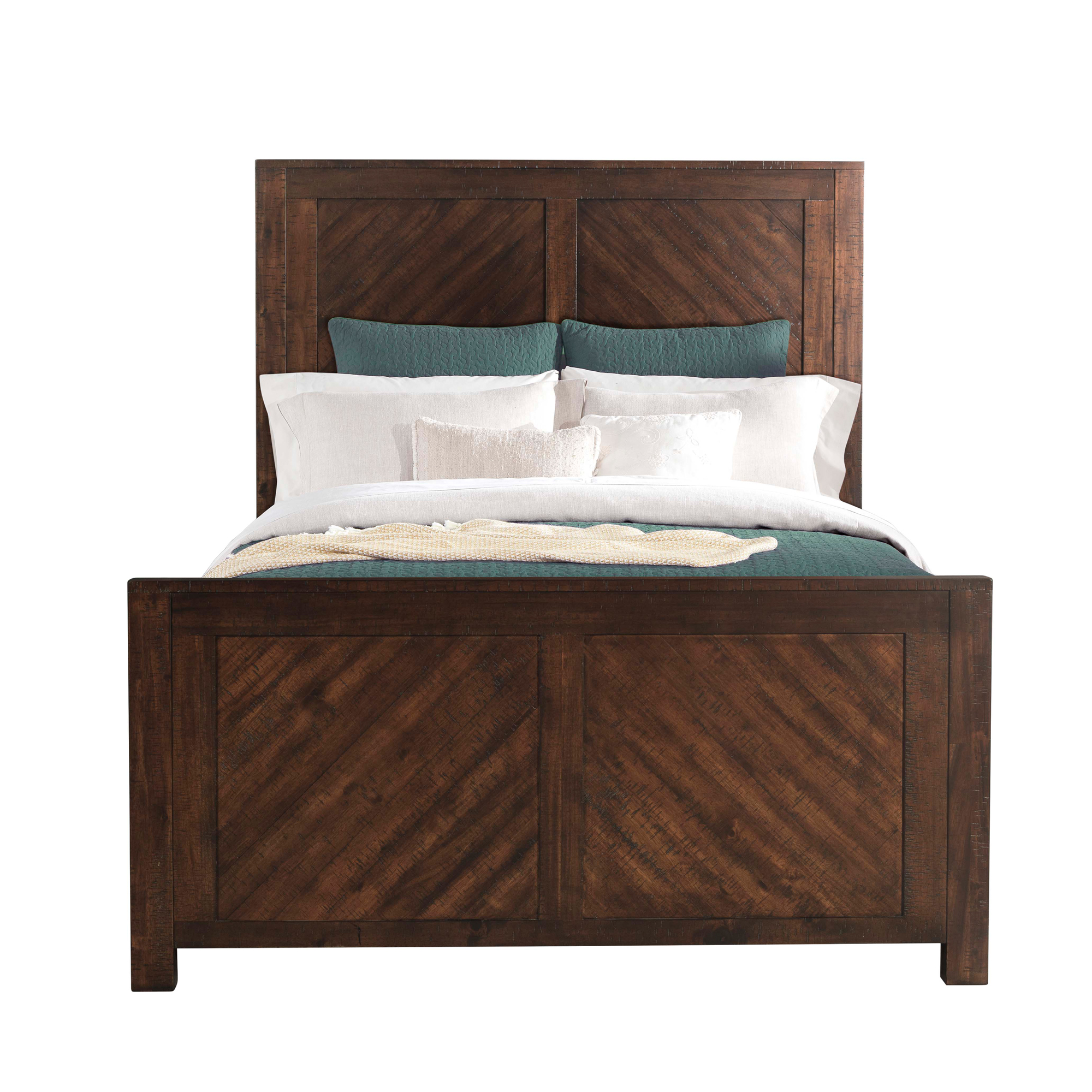 Model: JX600QB | Elements Jax Queen Platform Storage Bed
