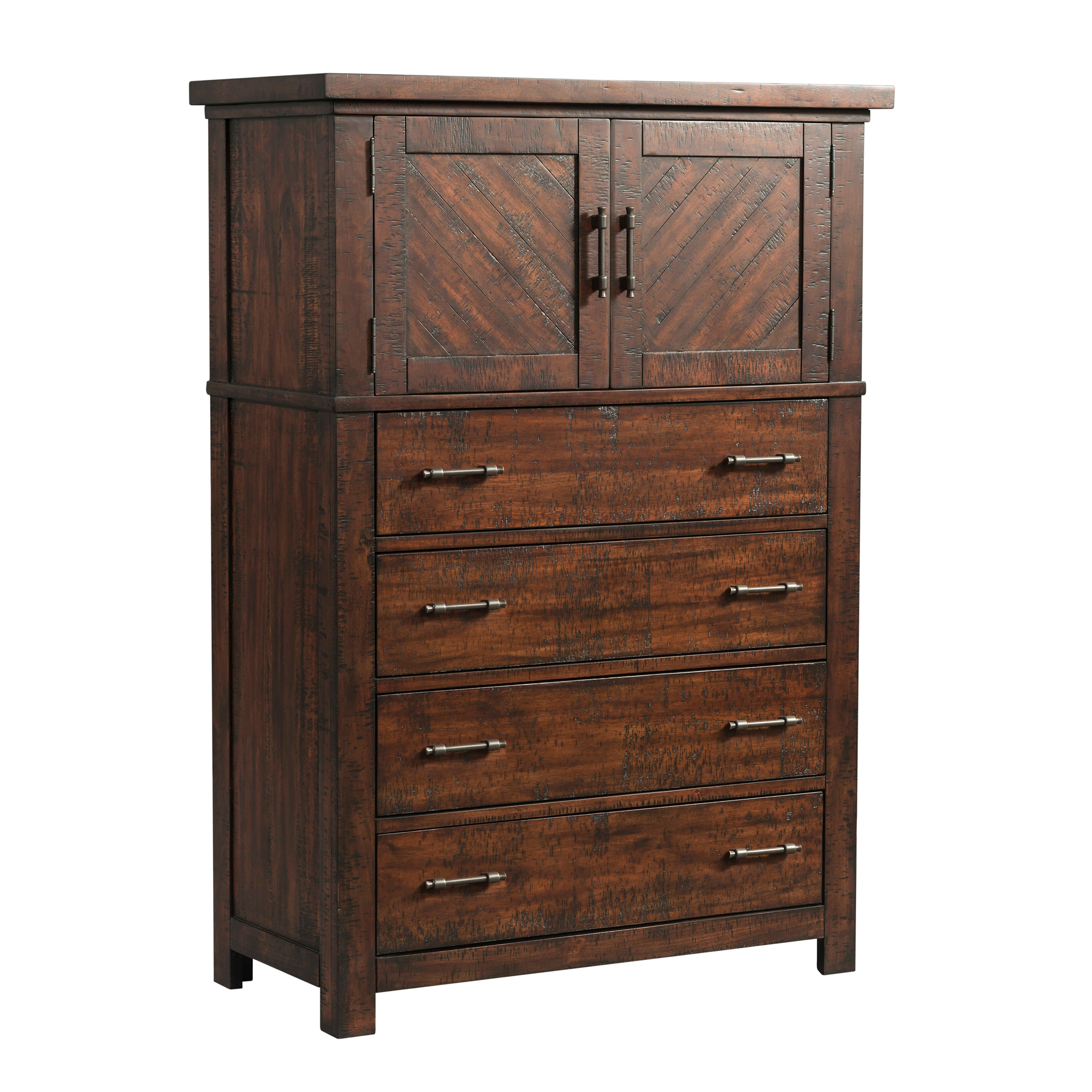 Model: JX600QB5PC | Elements JAX QUEEN PLATFORM STORAGE 5PC BEDROOM SET