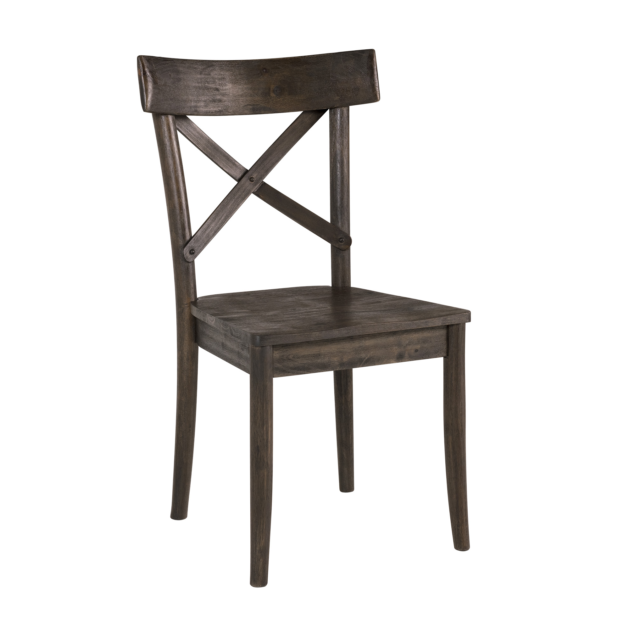 Model: LCO100WSC | Elements (D210-43C) Coronado- Side Chair (2/Ctn)- Chocolate