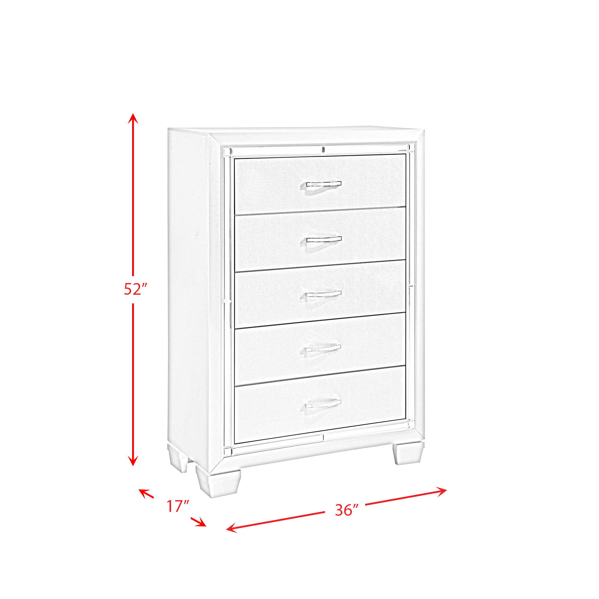 Model: LT111FTB5PC | Elements PLATINUM YOUTH FULL PLATFORM W/ TRUNDLE 5PC BEDROOM SET