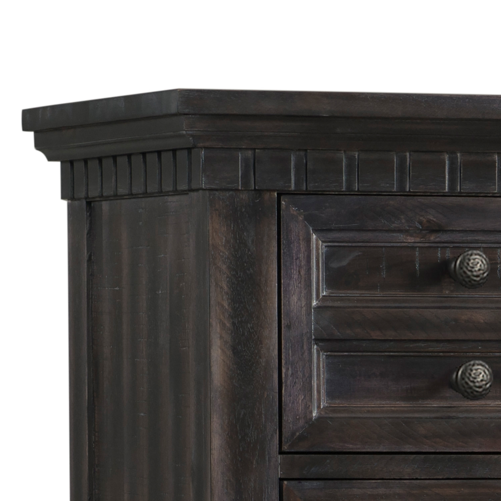 Model: MO6004KB | Elements MORRISON KING PANEL 4PC BEDROOM SET
