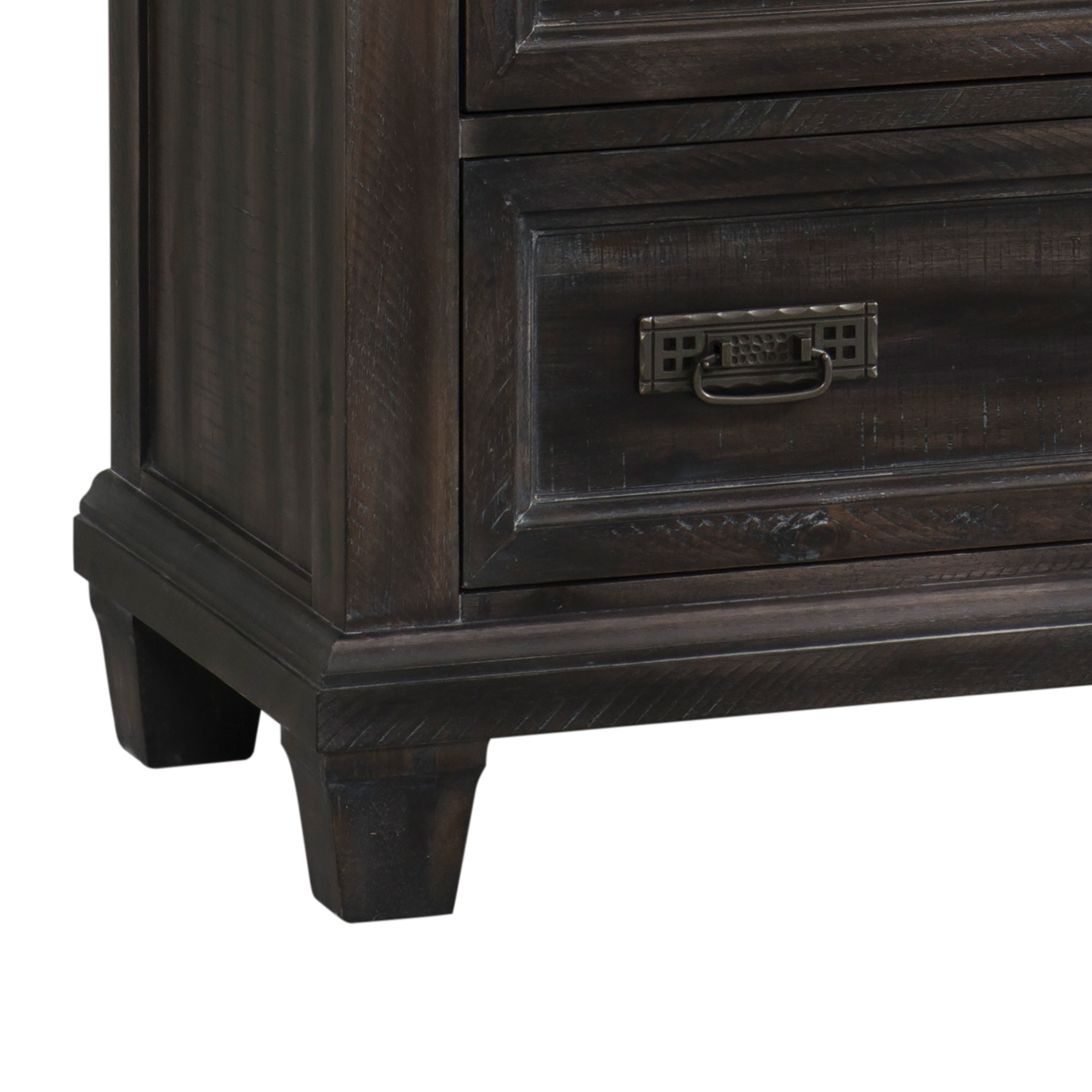 Model: MO6004KB | Elements MORRISON KING PANEL 4PC BEDROOM SET