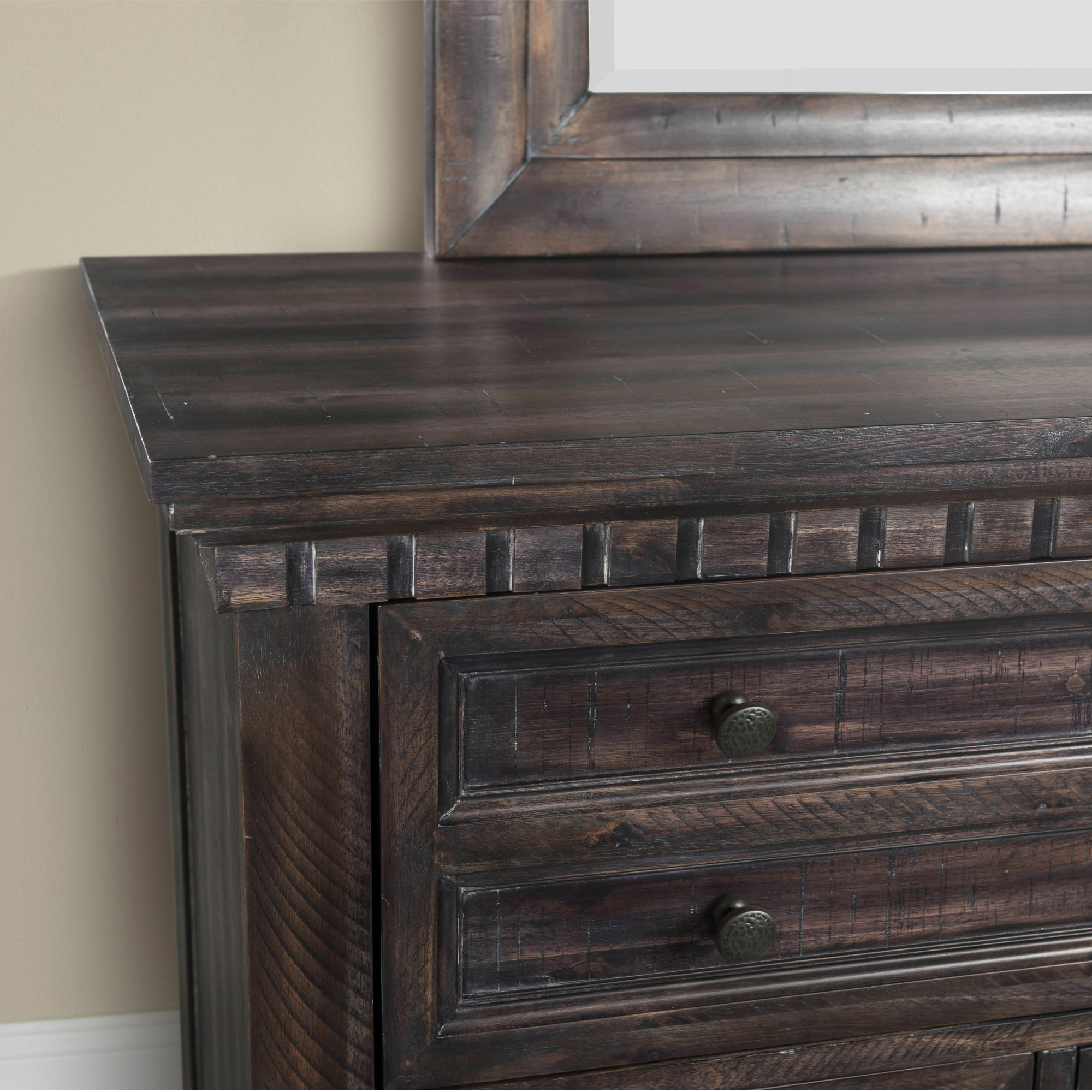 Model: MO6005KB | Elements MORRISON KING PANEL 5PC BEDROOM SET