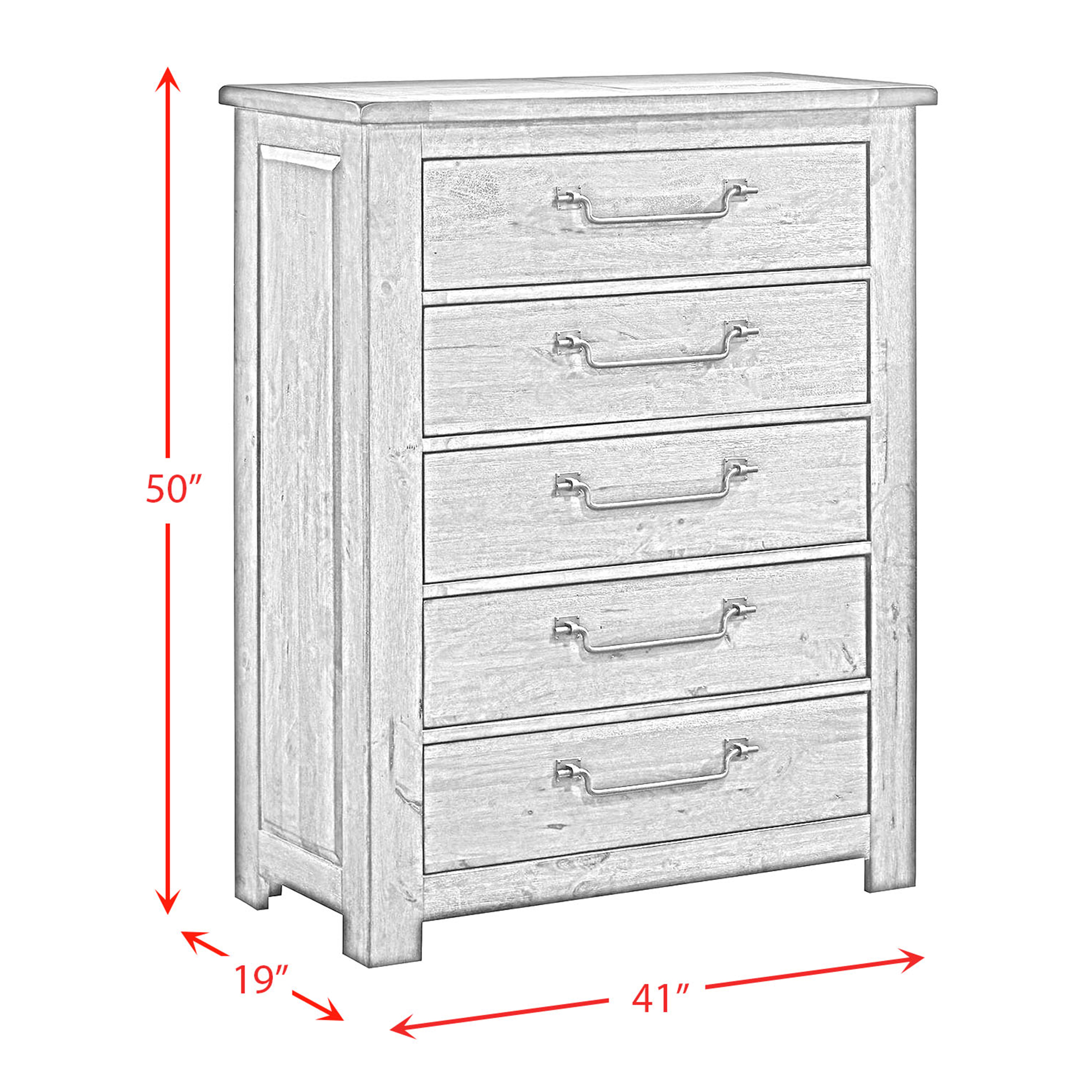 Model: MV500QB3PC | Elements Maverick Queen Panel 3PC Bedroom Set