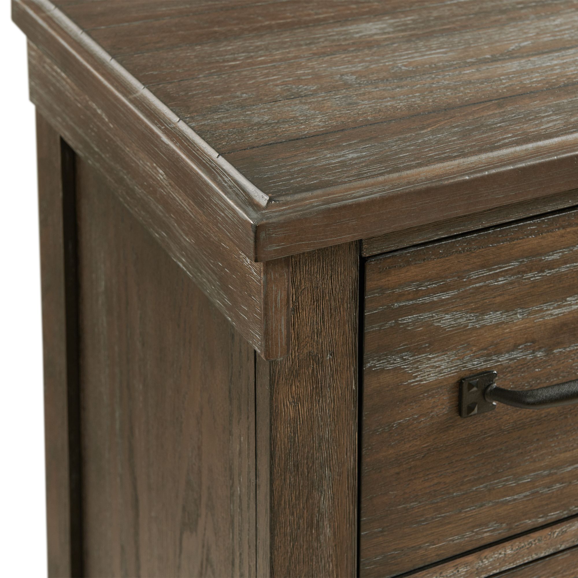 Model: SC300DRMR | Elements Scott 7-Drawer Dresser with Mirror Set