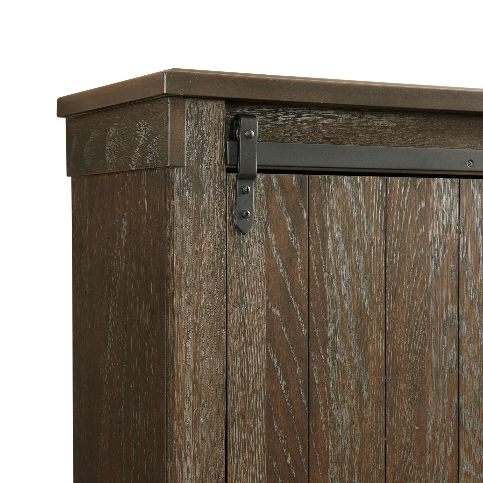 Model: SC370KB5PC | Elements Scott King Platform Storage 5PC Bedroom Set